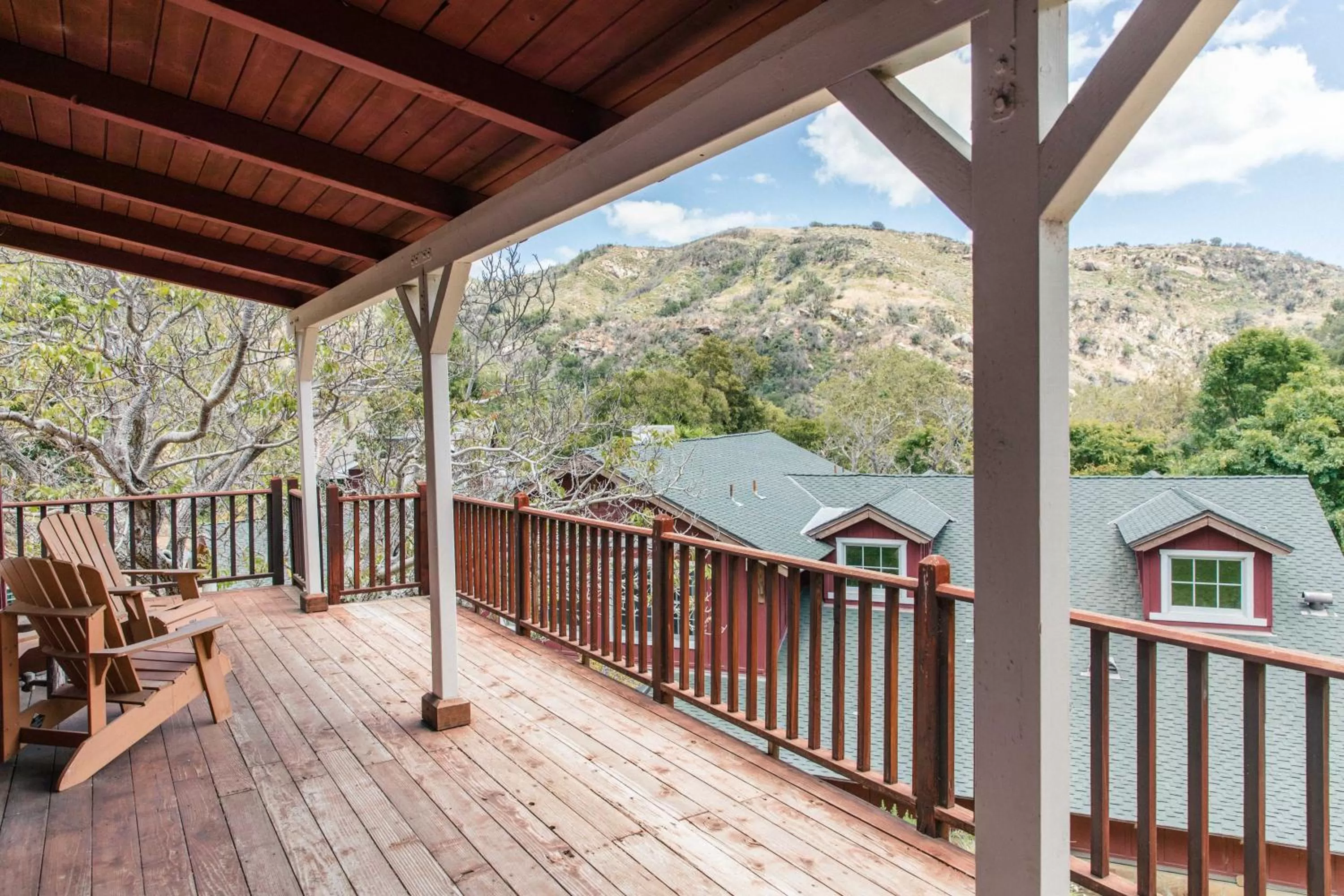Balcony/Terrace in Circle Bar B Guest Ranch