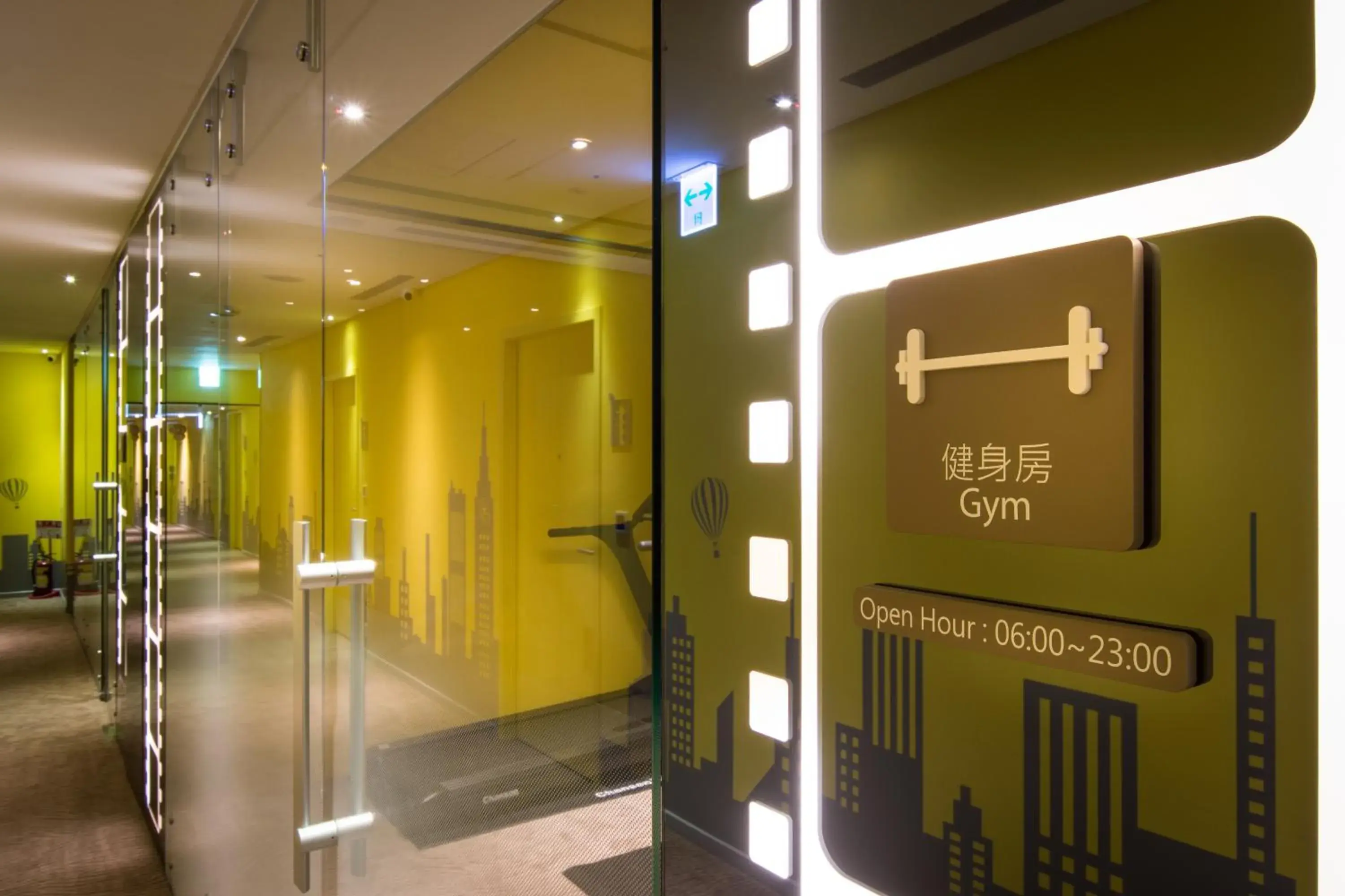 Fitness centre/facilities, Lobby/Reception in Green World Hotel - Zhonghua