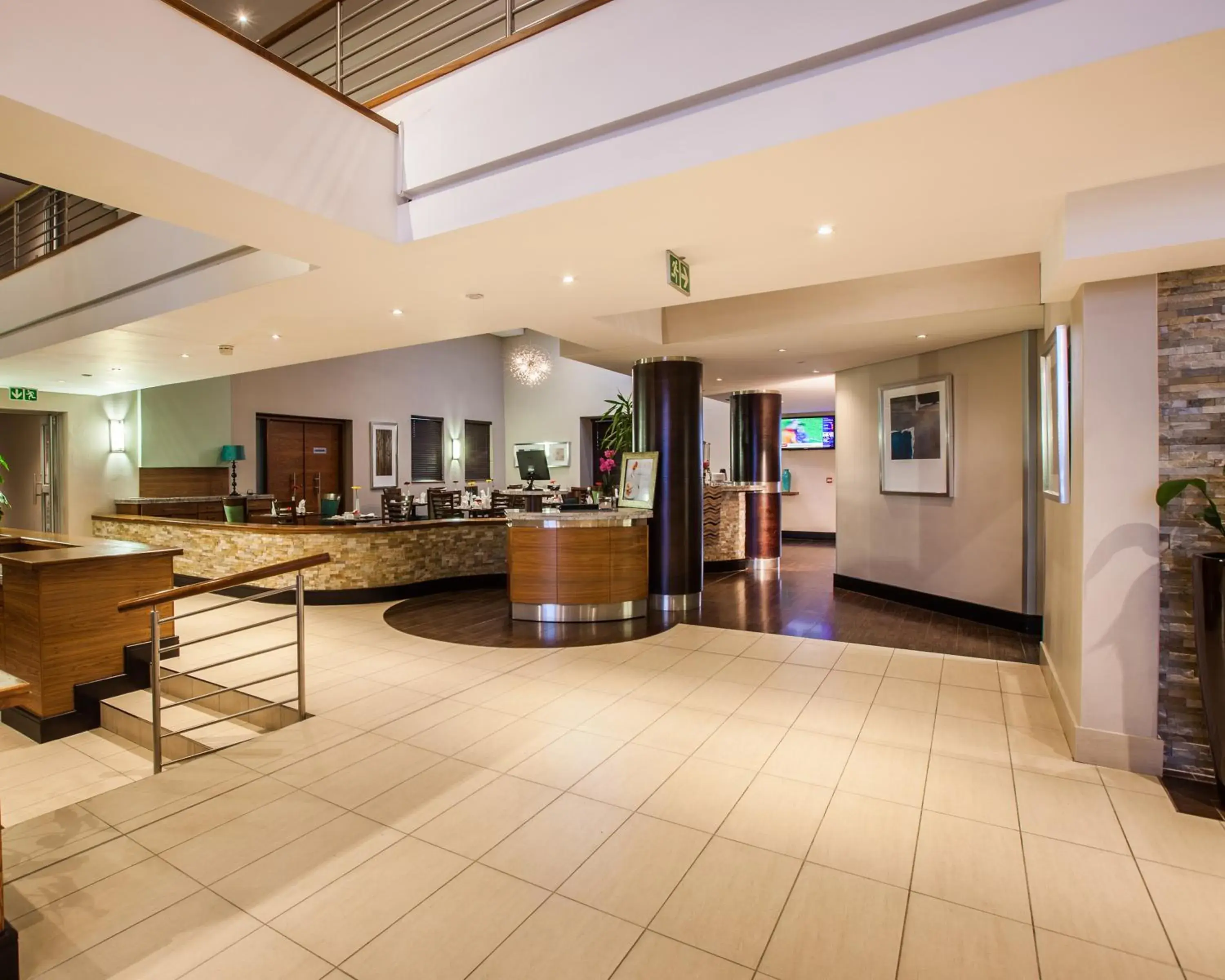 Lobby or reception in Town Lodge Gaborone Lobby or reception in Town Lodge Gaborone
