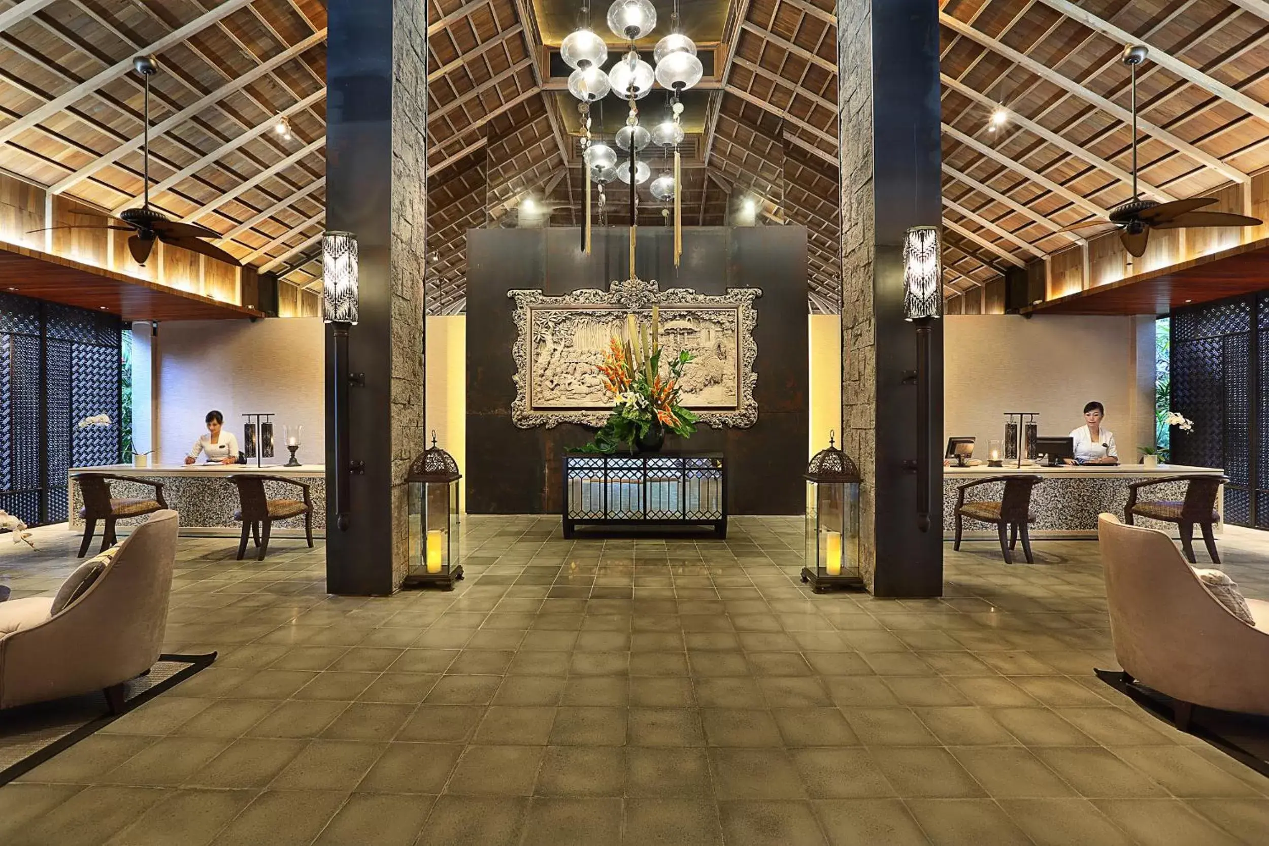 Lobby or reception in Bali Mandira Beach Resort & Spa