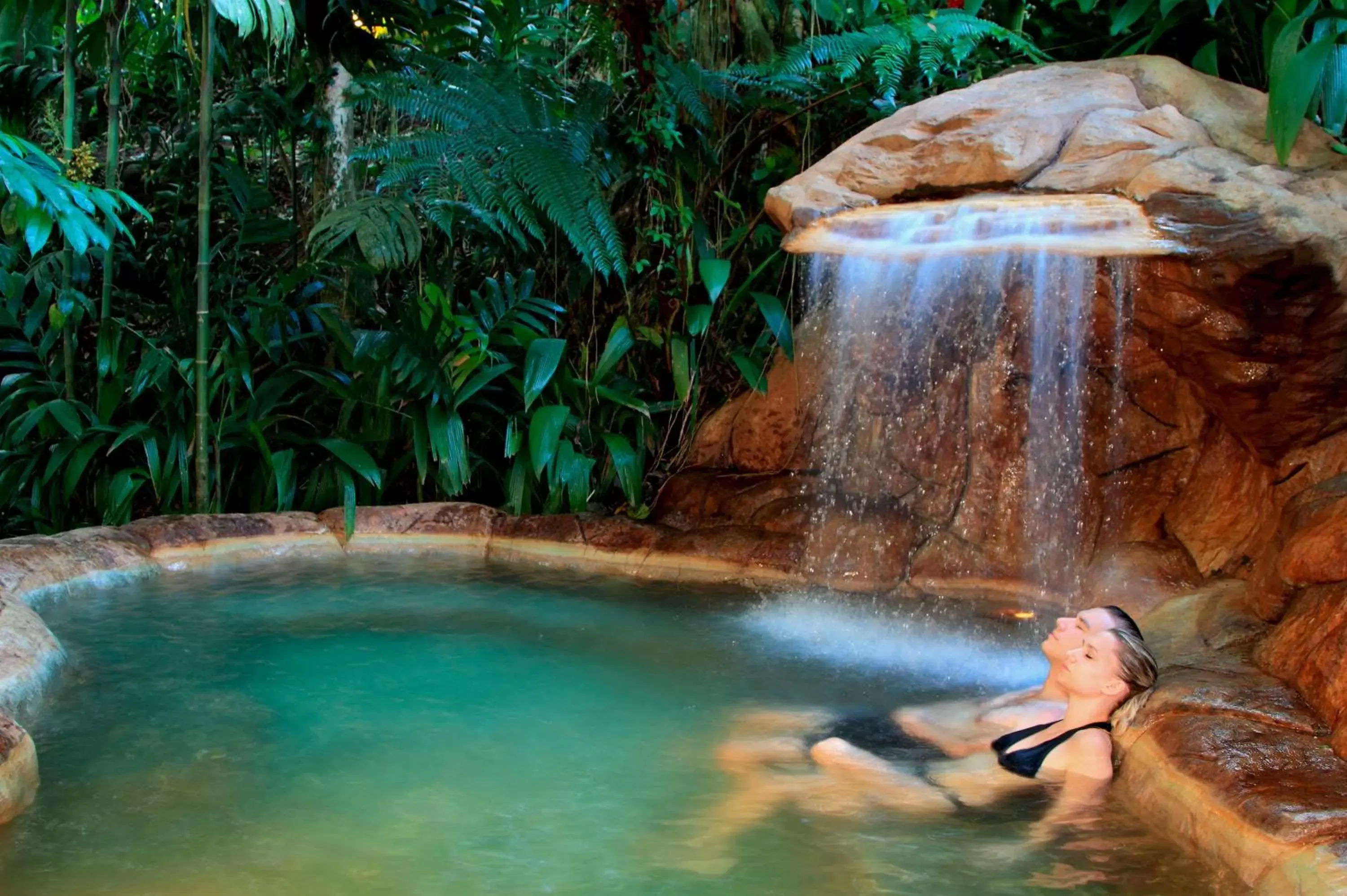 Hot Spring Bath, Swimming Pool in The Springs Resort & Spa at Arenal