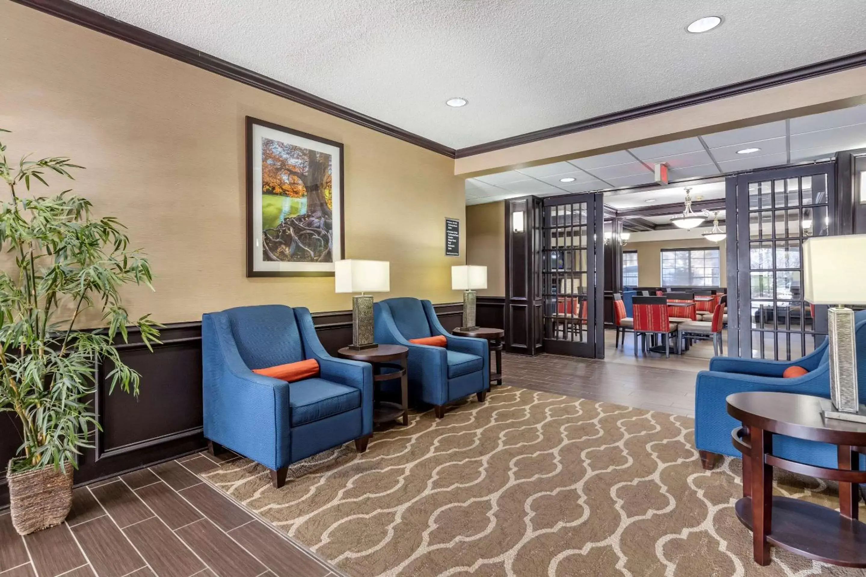 Lobby or reception in Comfort Inn & Suites Texas Hill Country