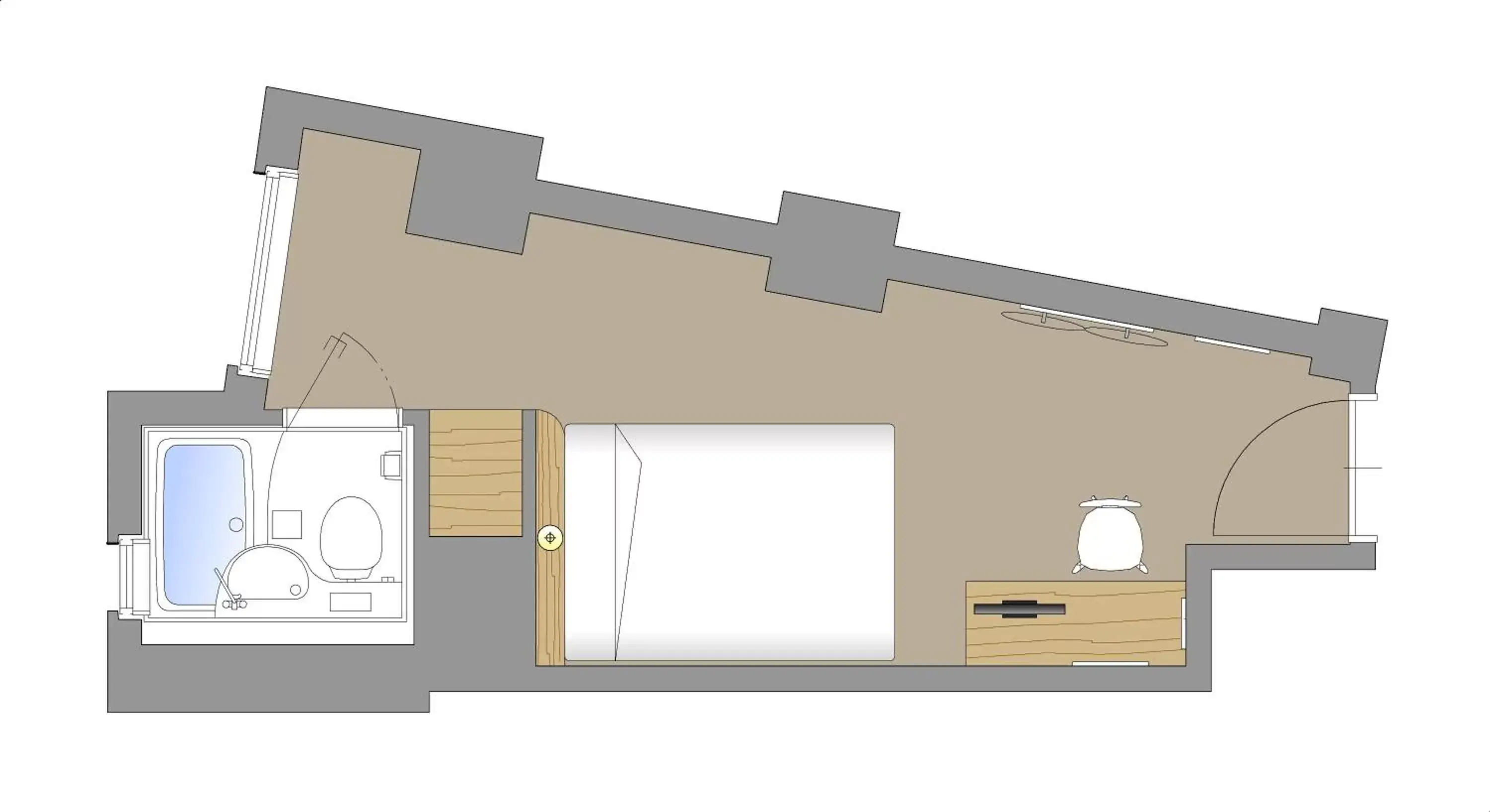 Photo of the whole room in Chisun Inn Nagoya Photo of the whole room in Chisun Inn Nagoya