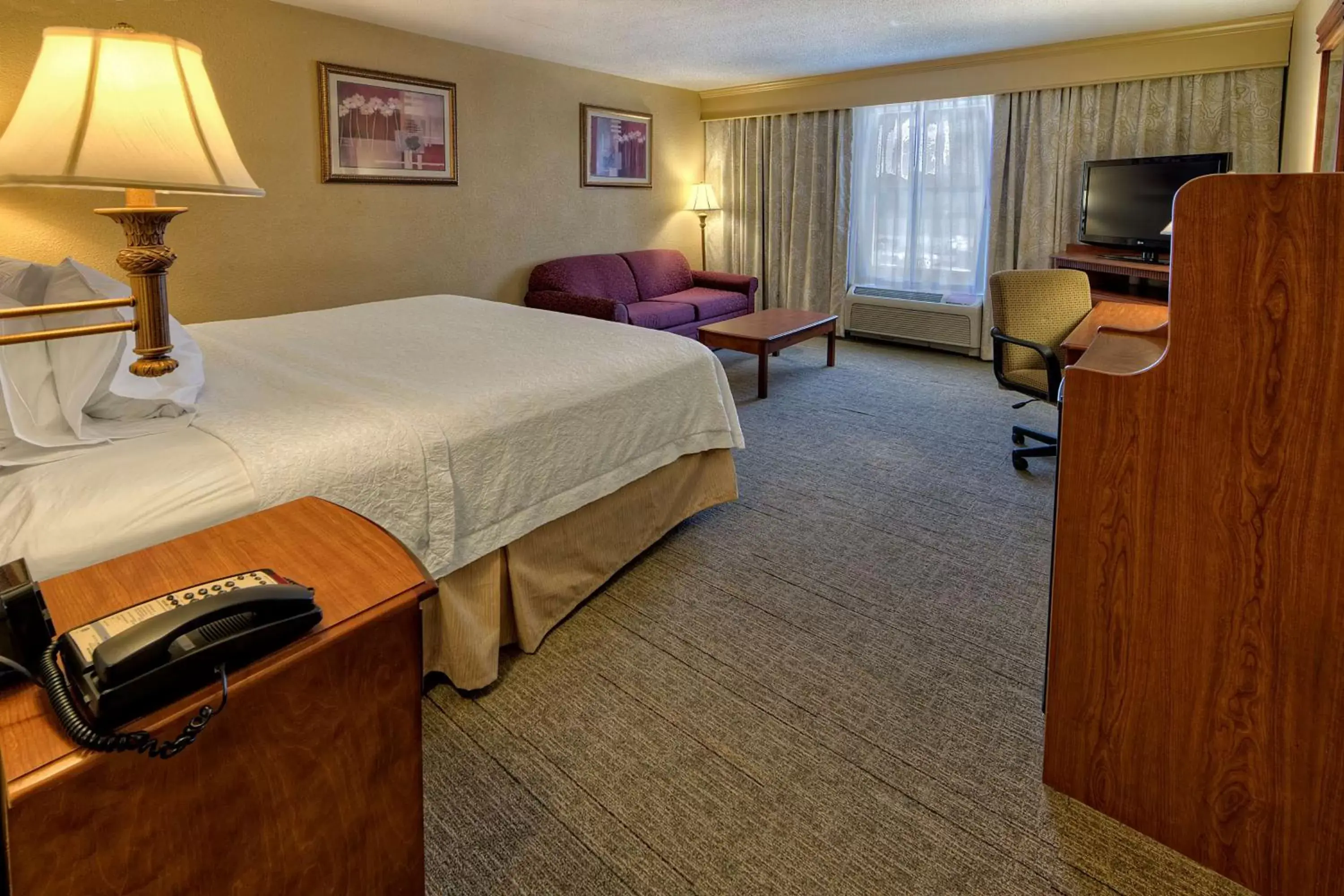 Bed in Hampton Inn Manning Bed in Hampton Inn Manning