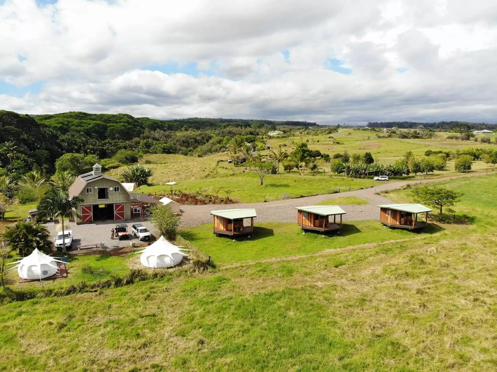 Bird's-eye View in The Inn at Kulaniapia Falls