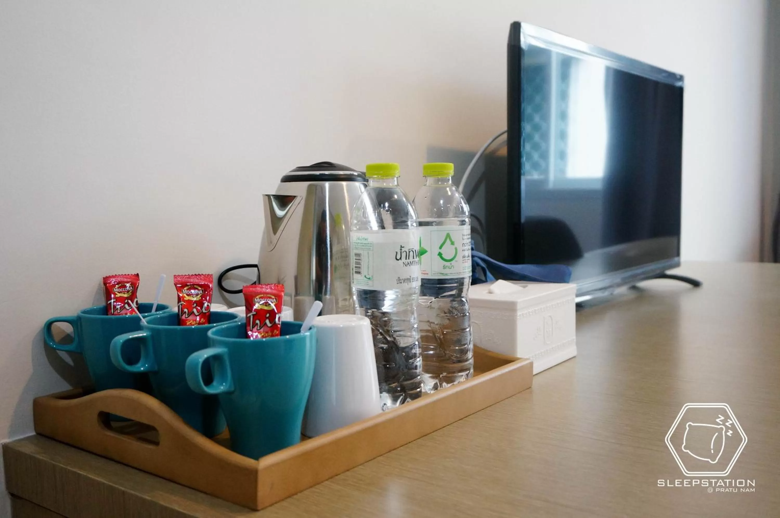 TV and multimedia in Sleepstation at Pratunam