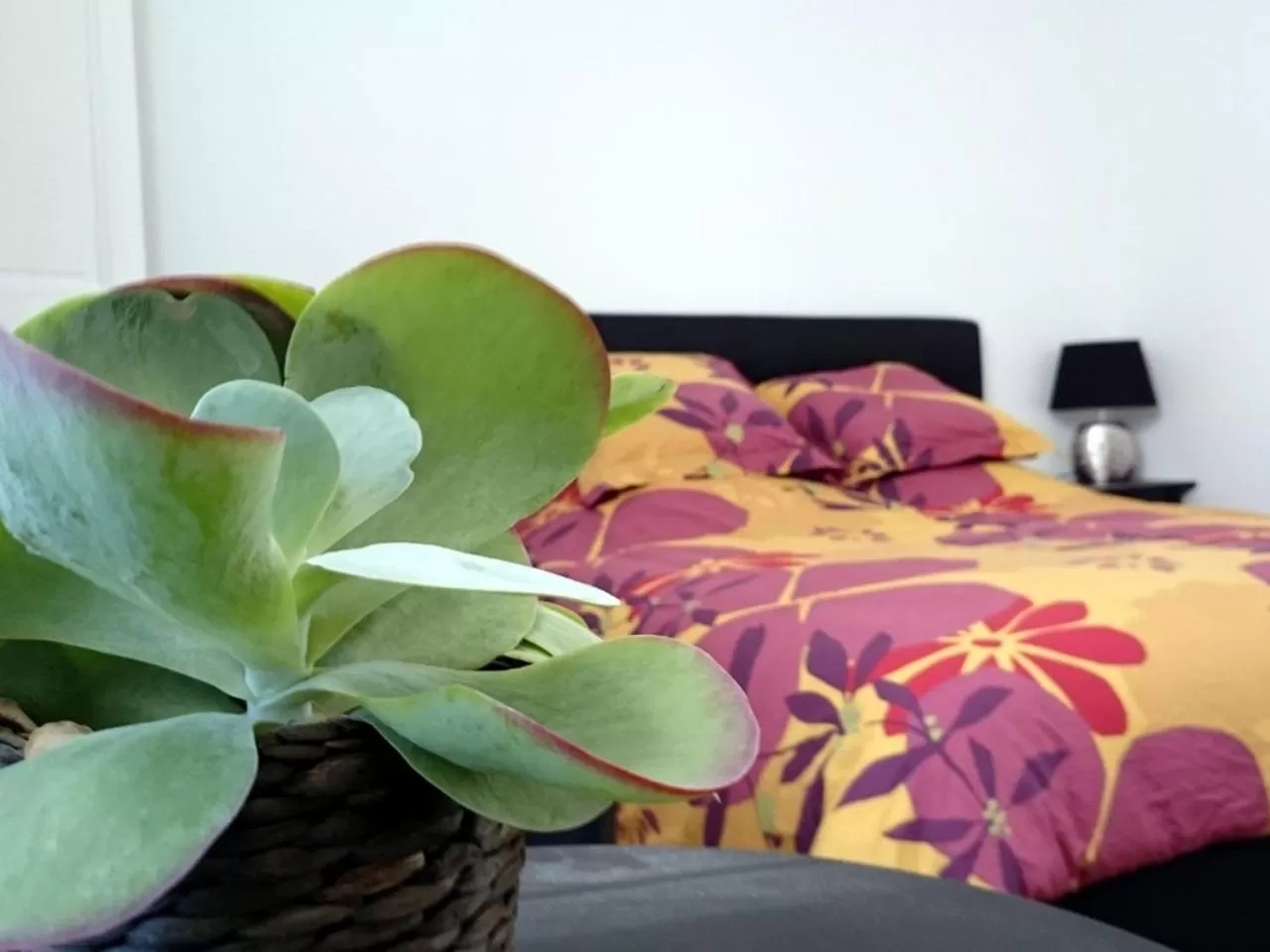 Decorative detail, Bed in Le Clos Chez Michel