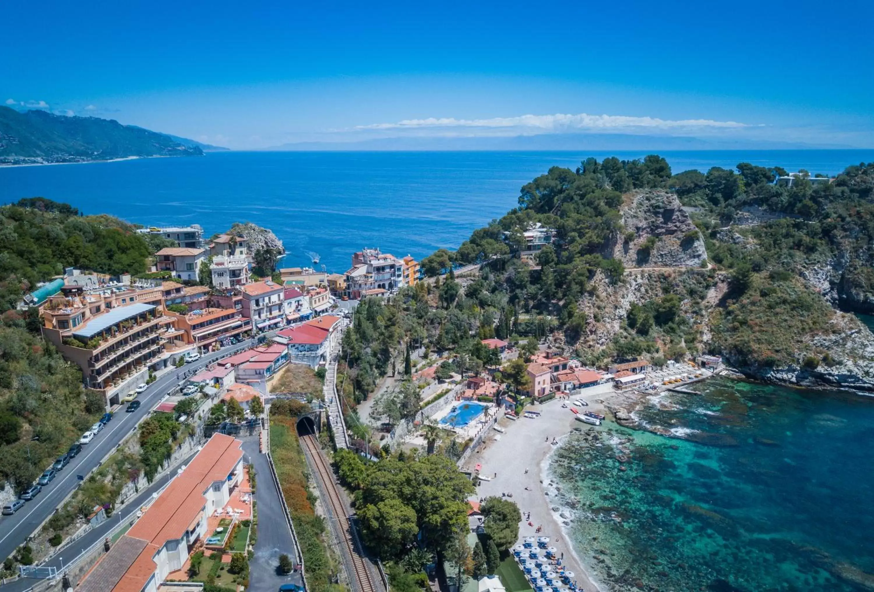 Day, Bird's-eye View in Taormina Panoramic Hotel