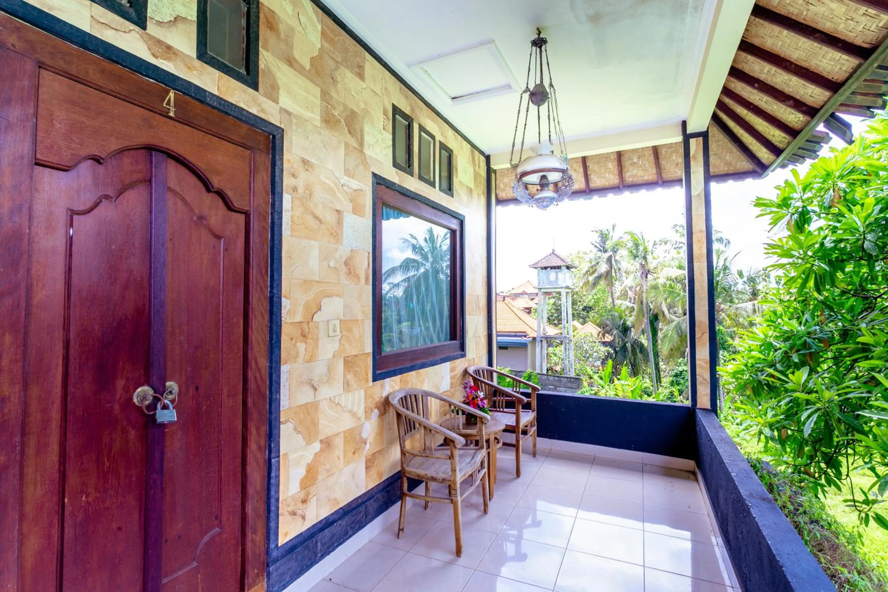 Balcony/Terrace in Teba House Bisma Ubud