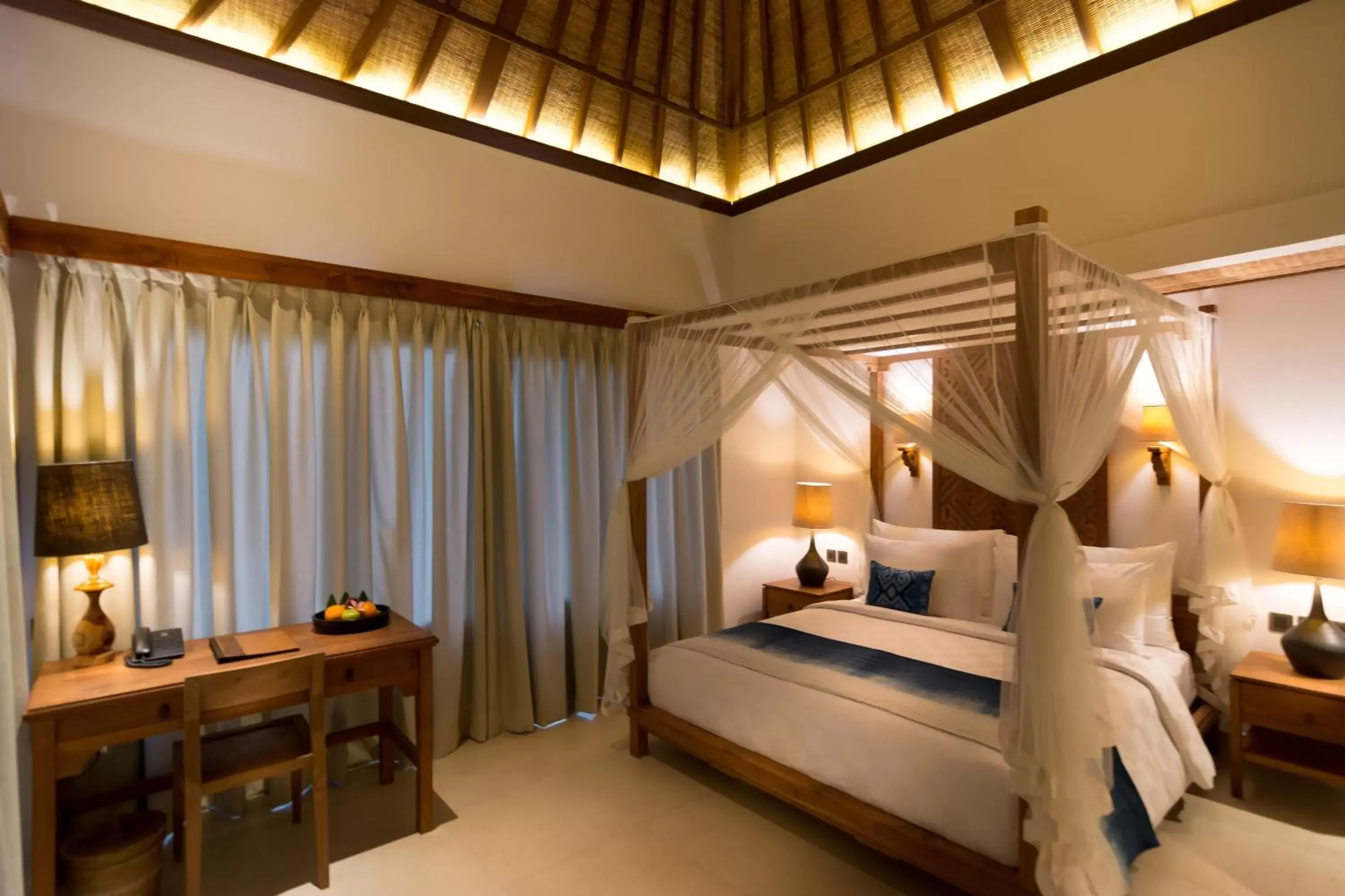 Bedroom, Bed in Ulun Ubud Resort - CHSE Certified