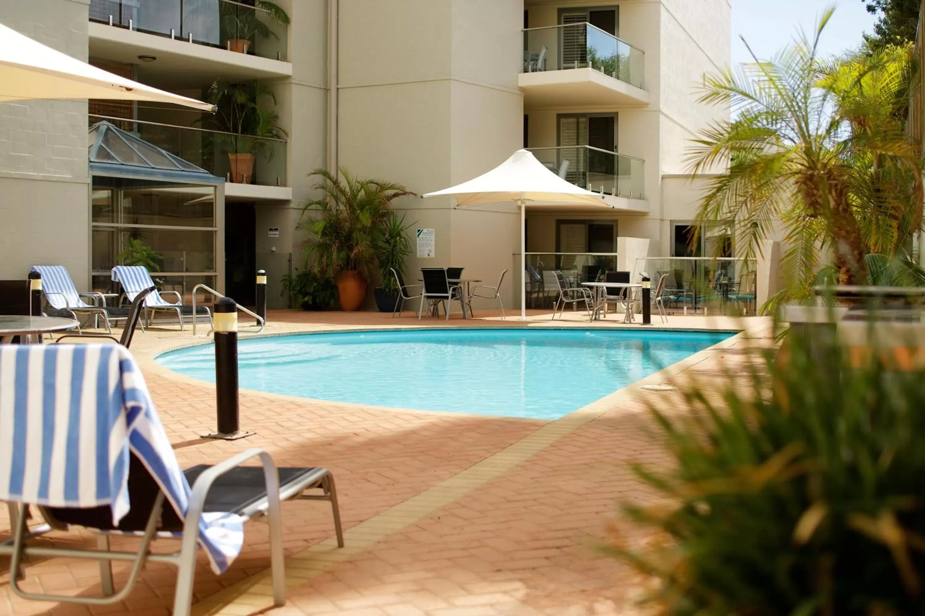 Swimming pool in Seashells Scarborough Swimming pool in Seashells Scarborough