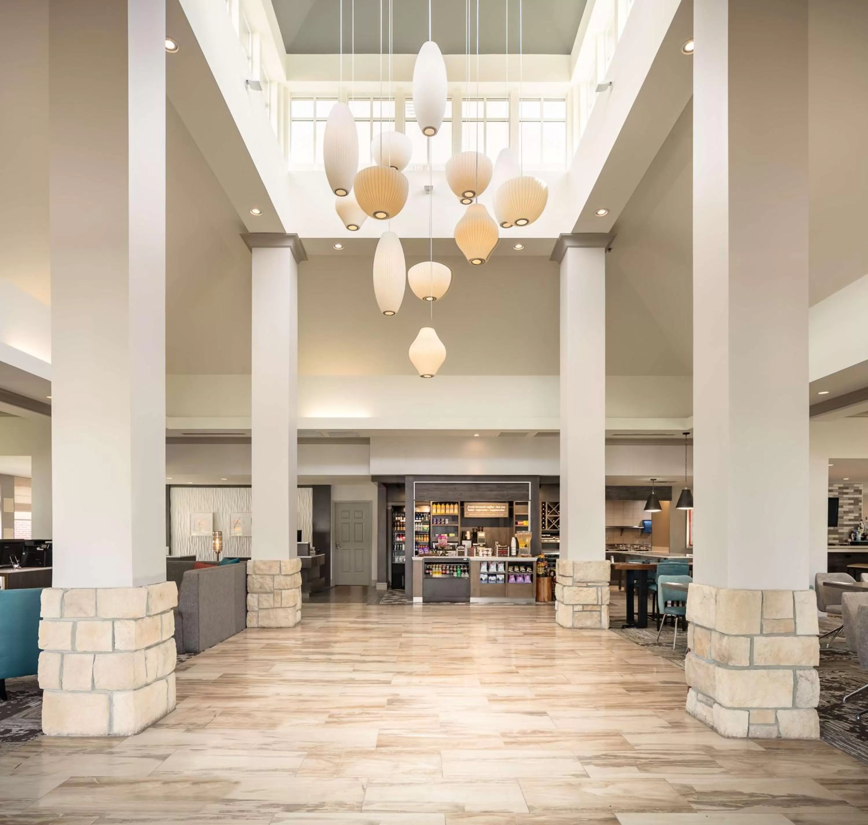 Lobby or reception in Hilton Garden Inn Omaha West