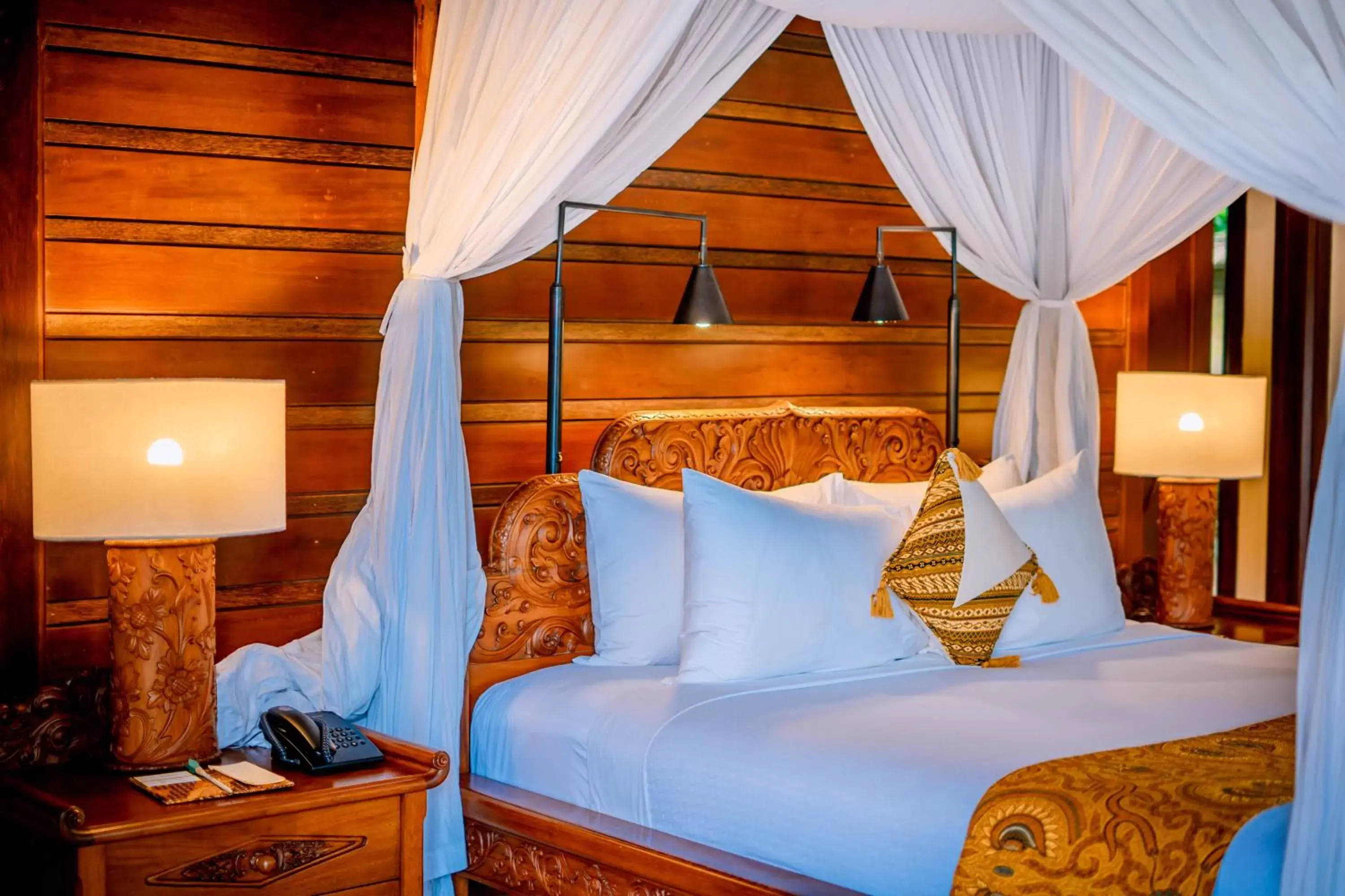 Bed in Puri Wulandari A Boutique Resort & Spa - CHSE Certified