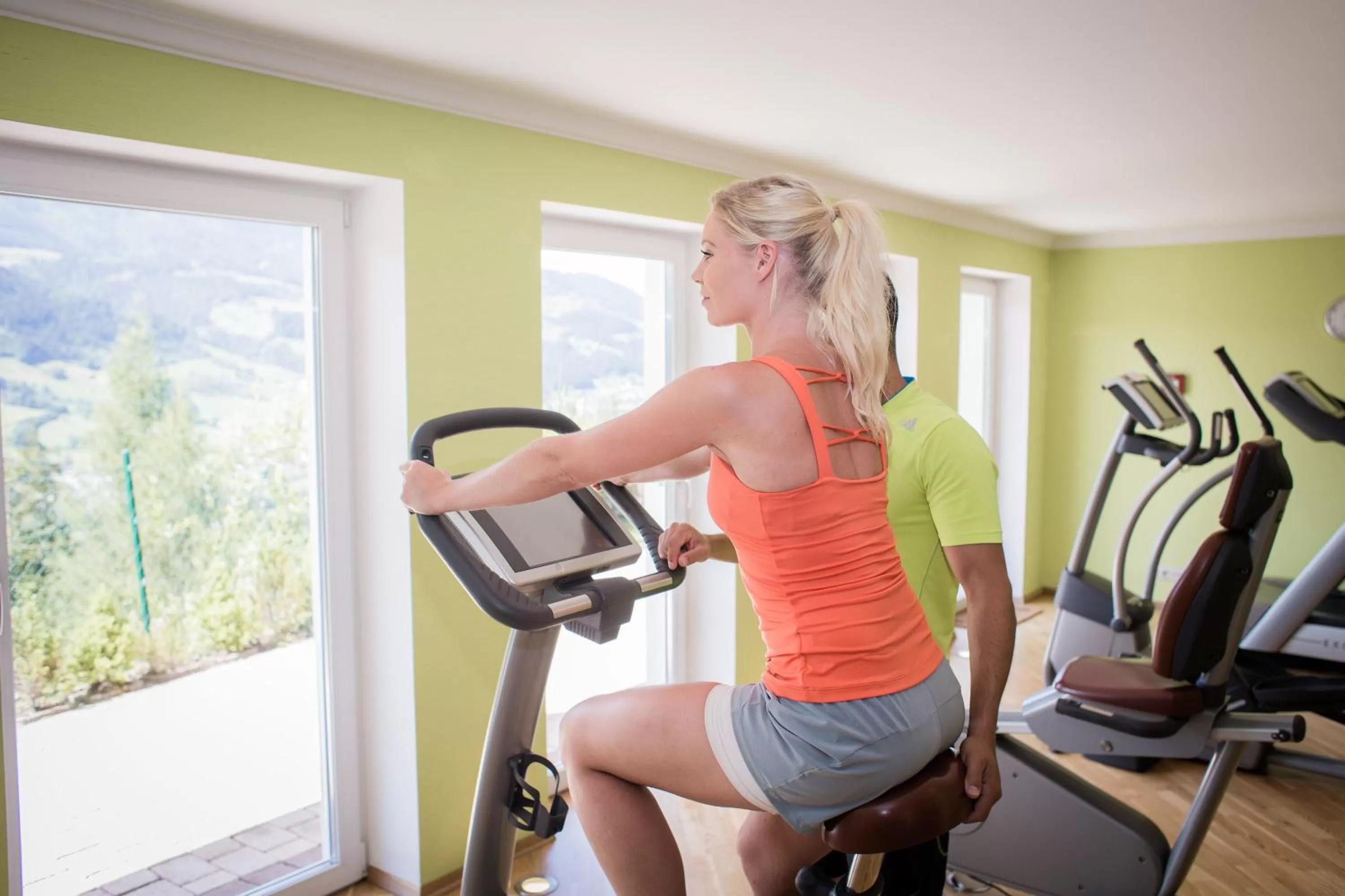 Fitness centre/facilities in Hotel AlpenSchlössl