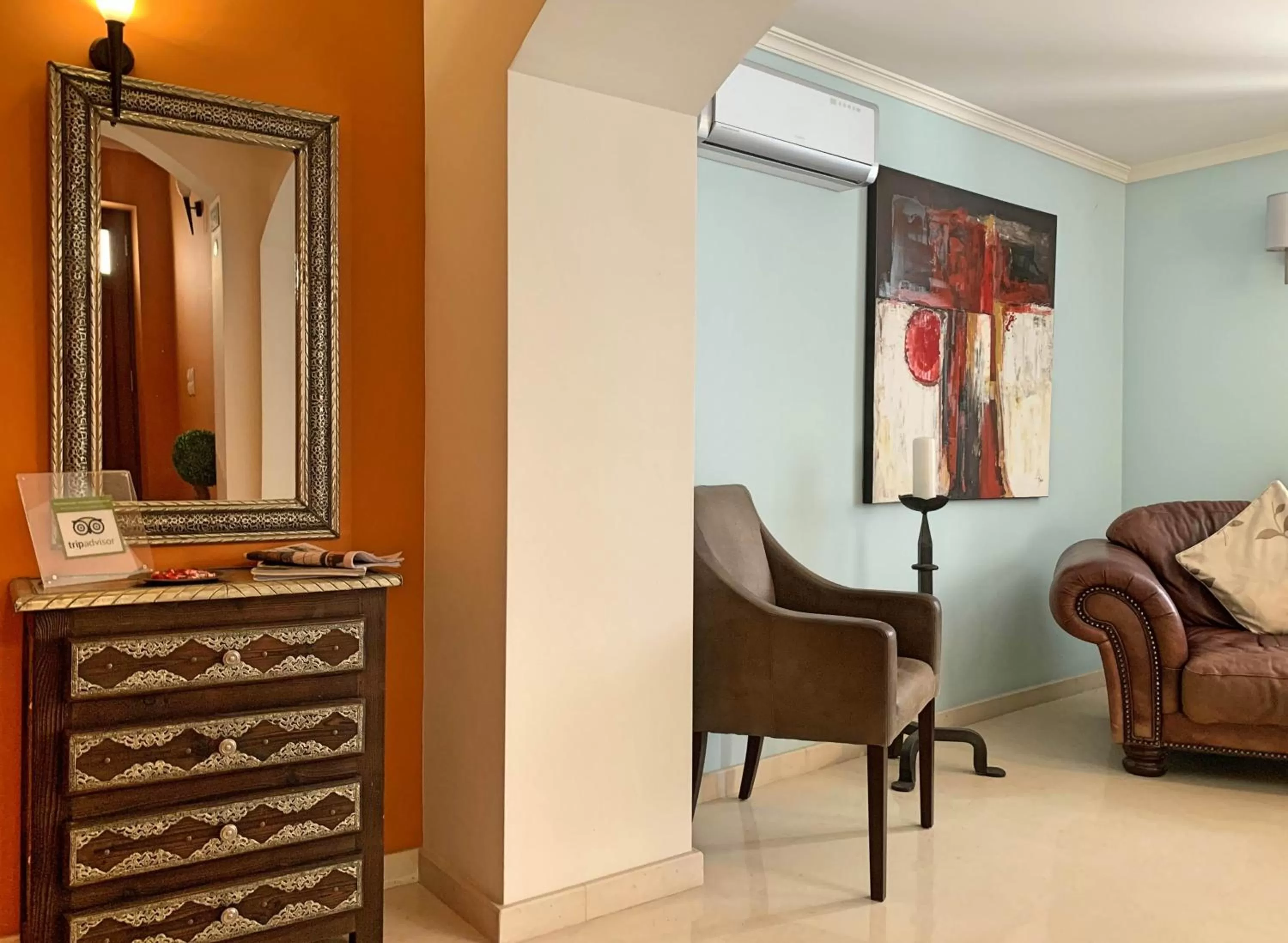 Seating area in Residence Lagos