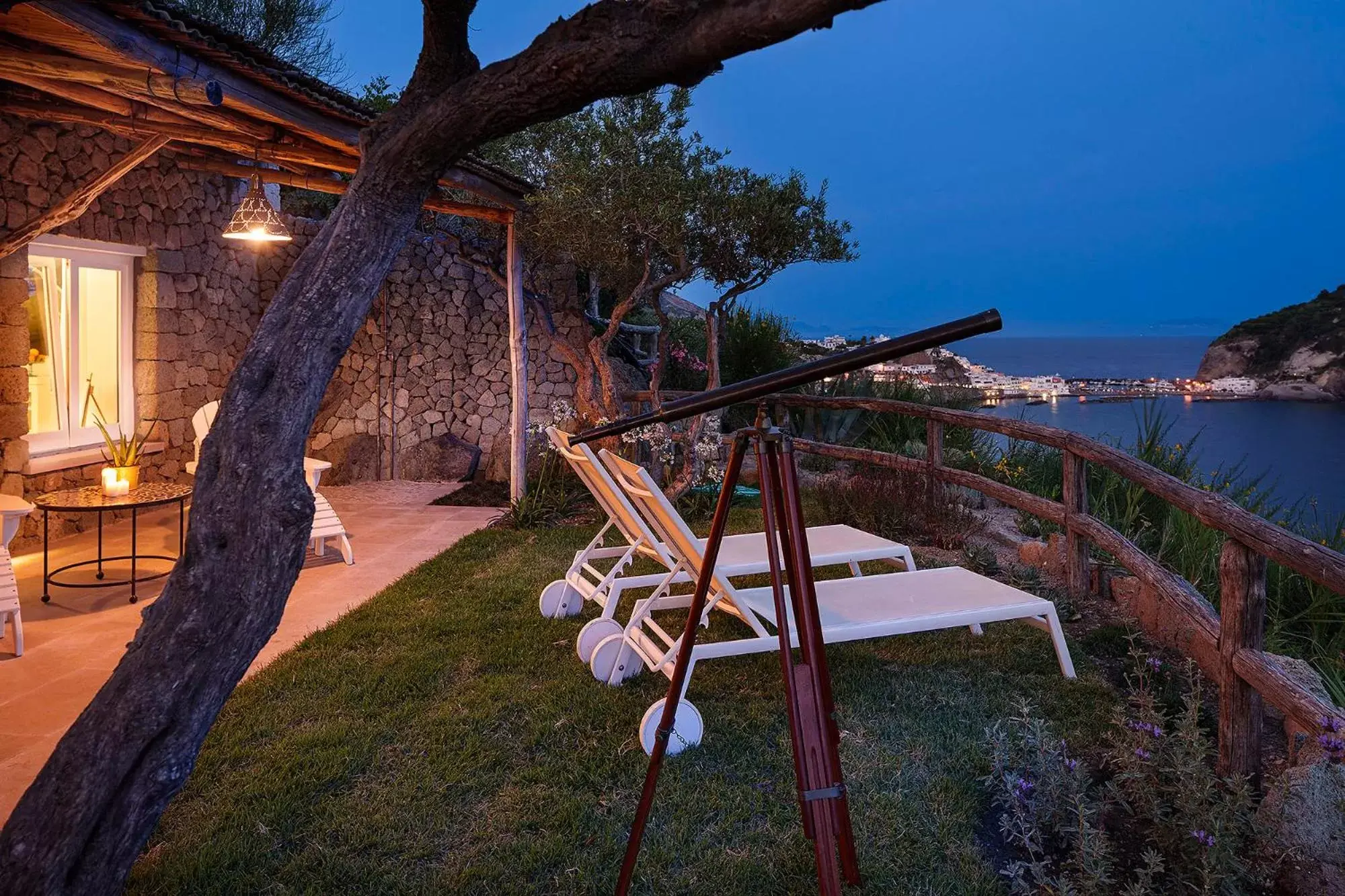 Patio in Costa Del Capitano Seaview Suites & Villas