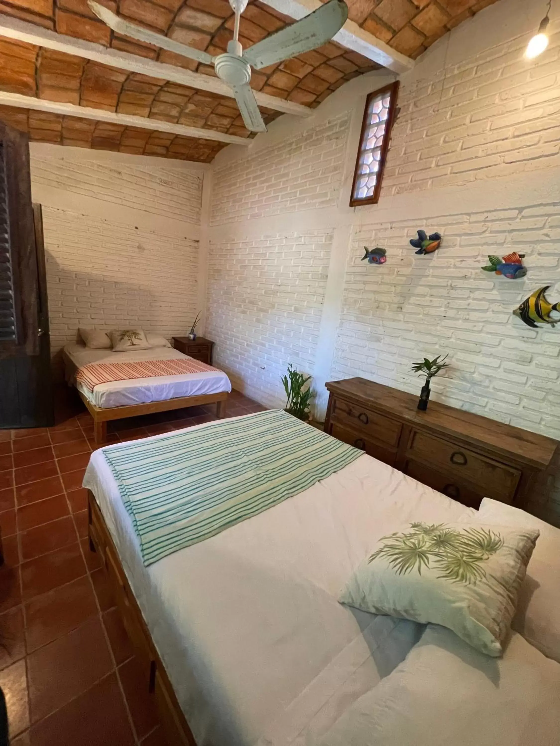 Bed in Hosteria Chata Adults Only