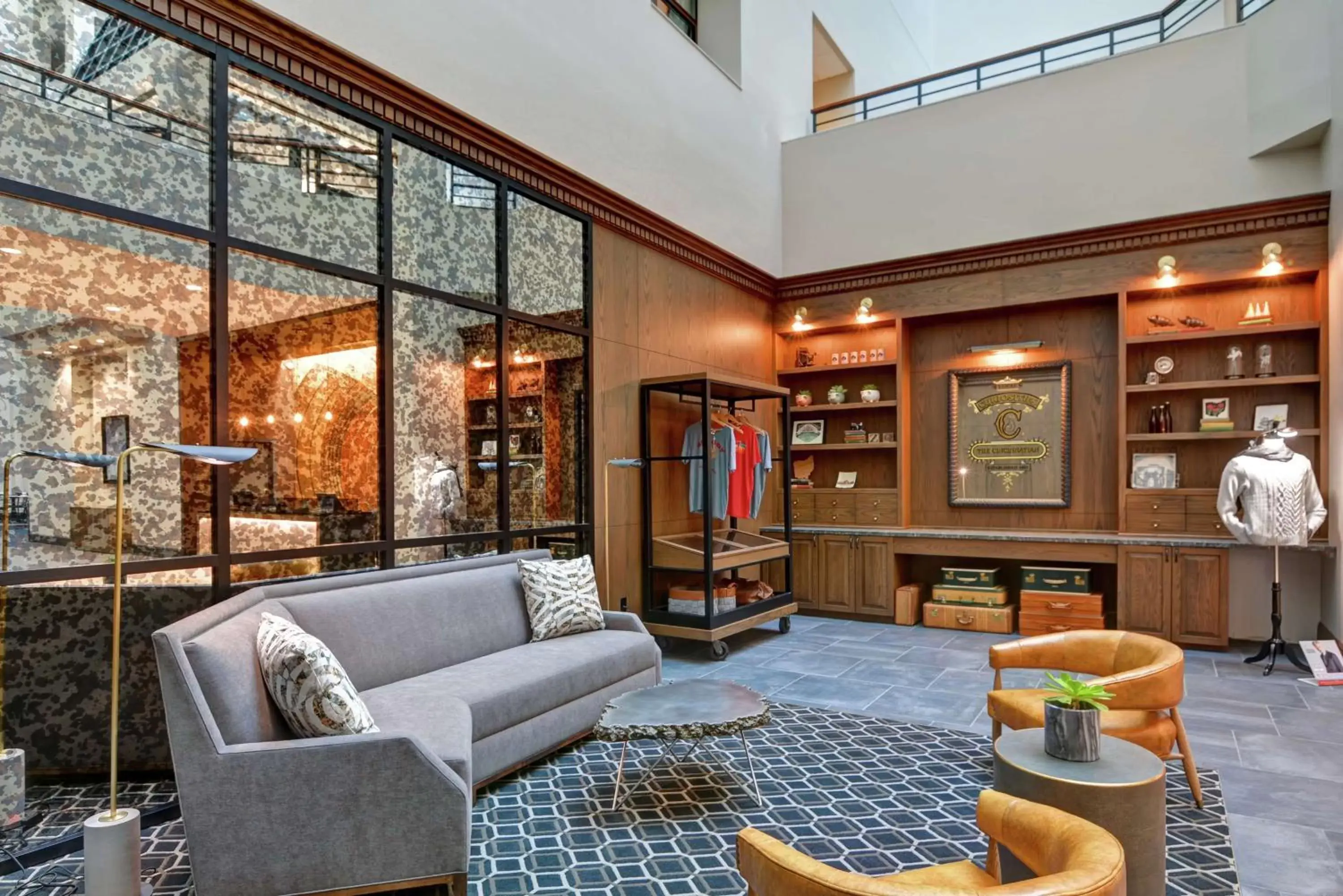 On-site shops in The Cincinnatian Curio Collection by Hilton