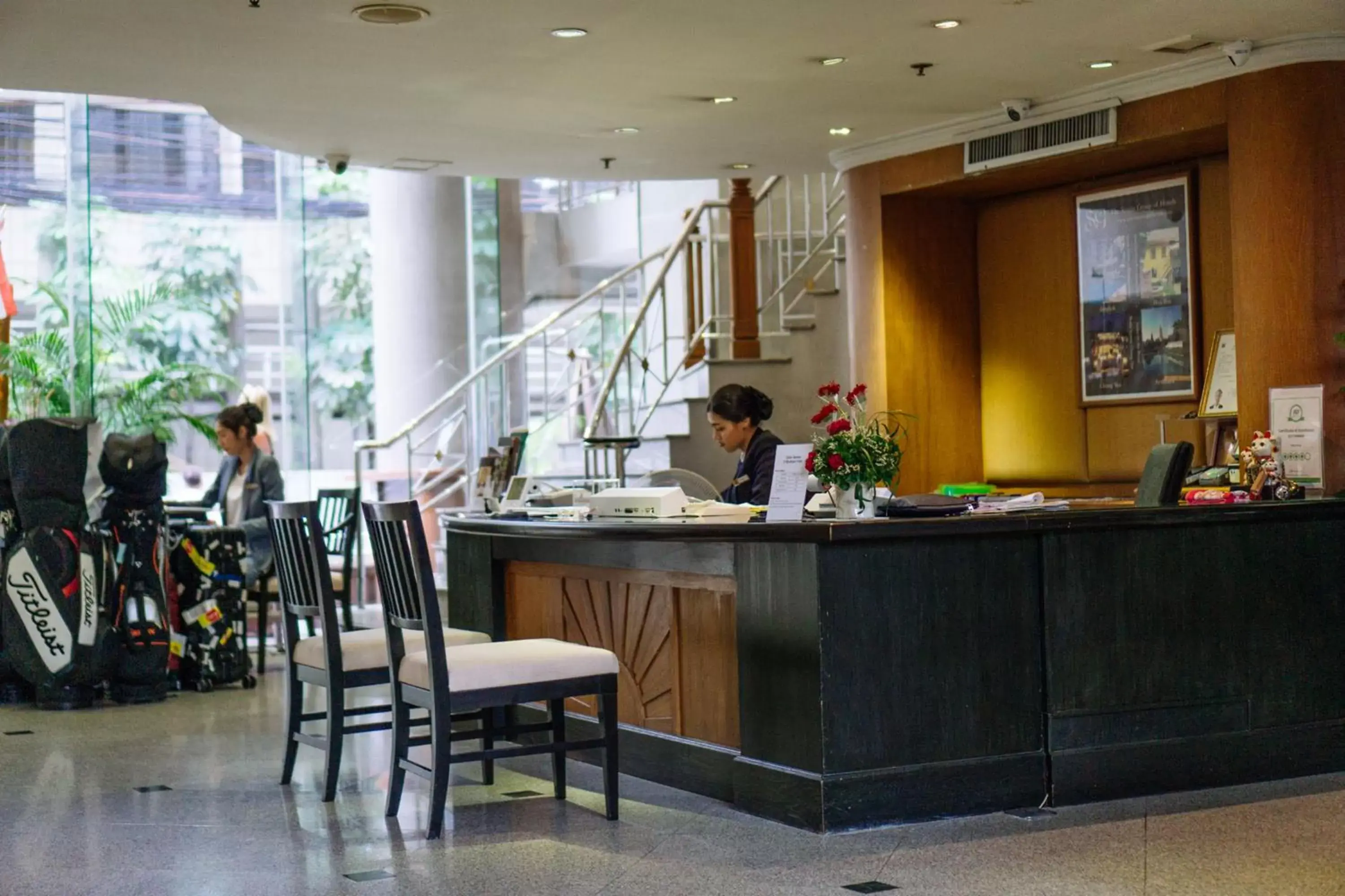 Lobby or reception, Lobby/Reception in Silom Serene A Boutique Hotel - SHA Extra Plus