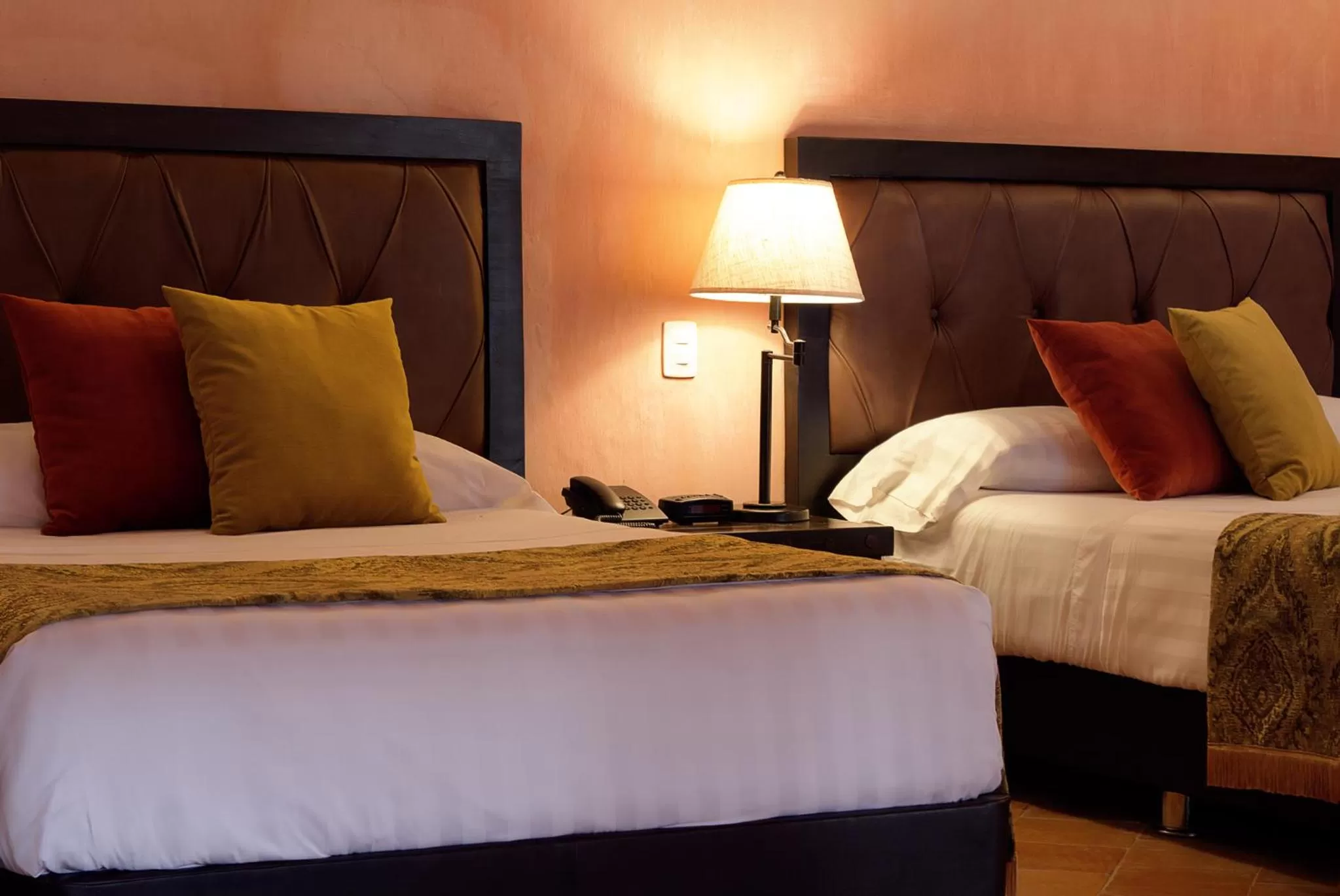 Bed in Hotel Doña Manuela