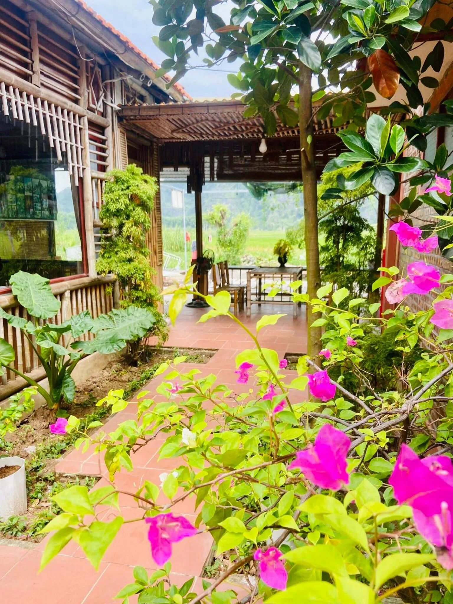 Swimming Pool in Tam Coc Mountain View Homestay
