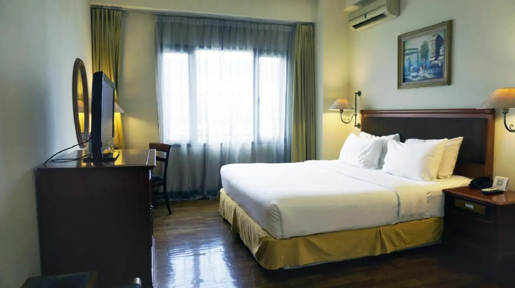 Bed in Mega Anggrek Hotel Jakarta Slipi