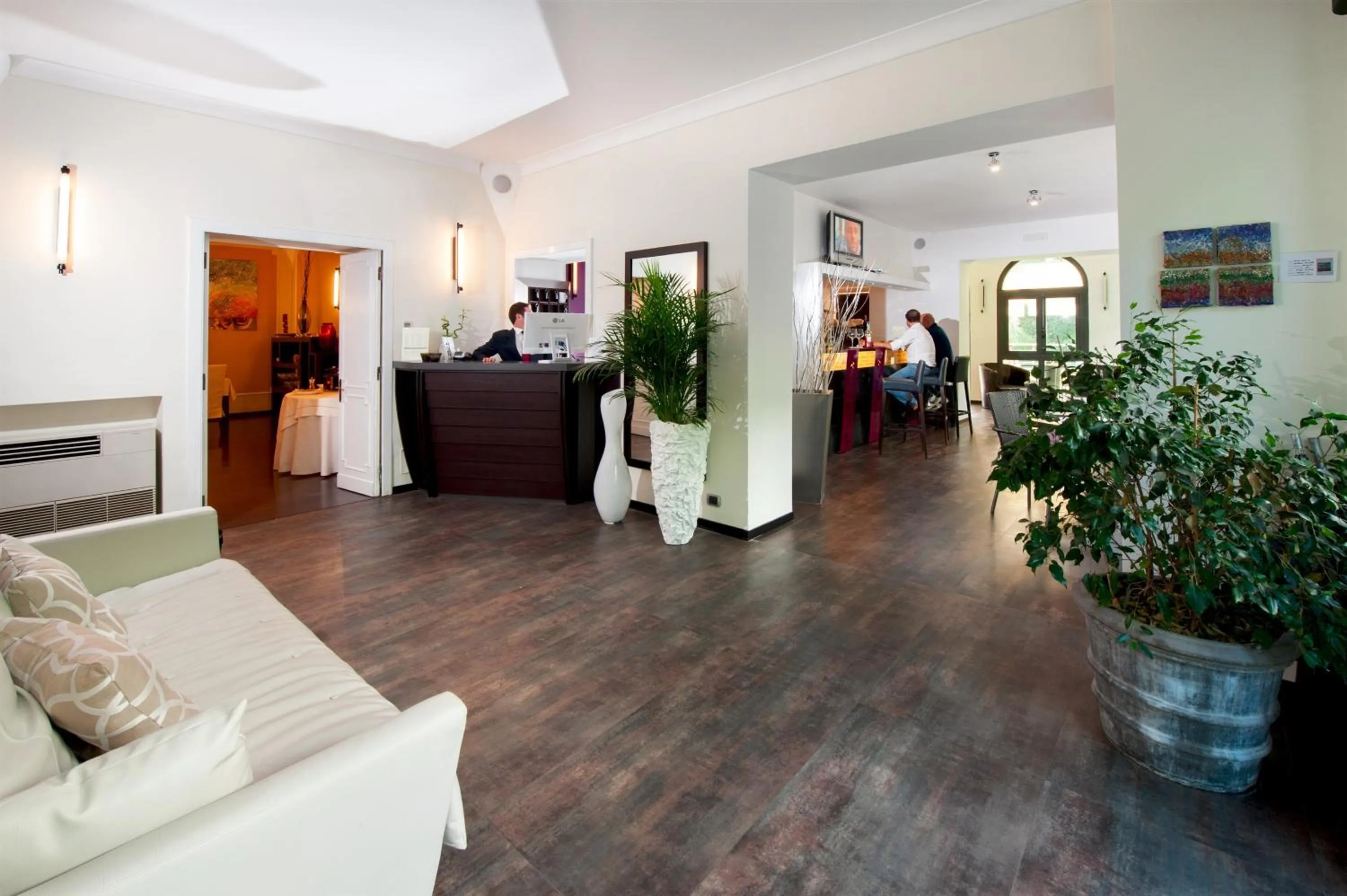 Lobby or reception in Villa Maria Cristina