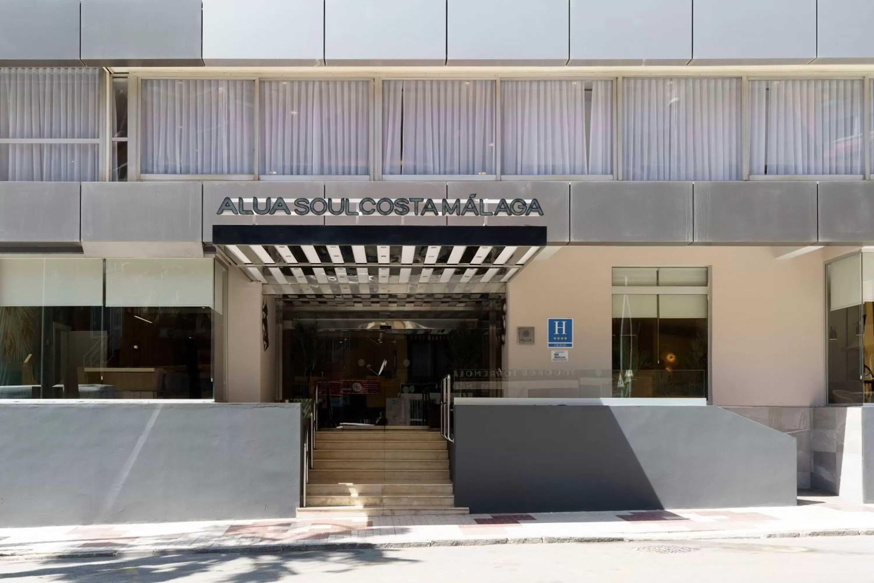 Facade/entrance in AluaSoul Costa Malaga - Adults recommended