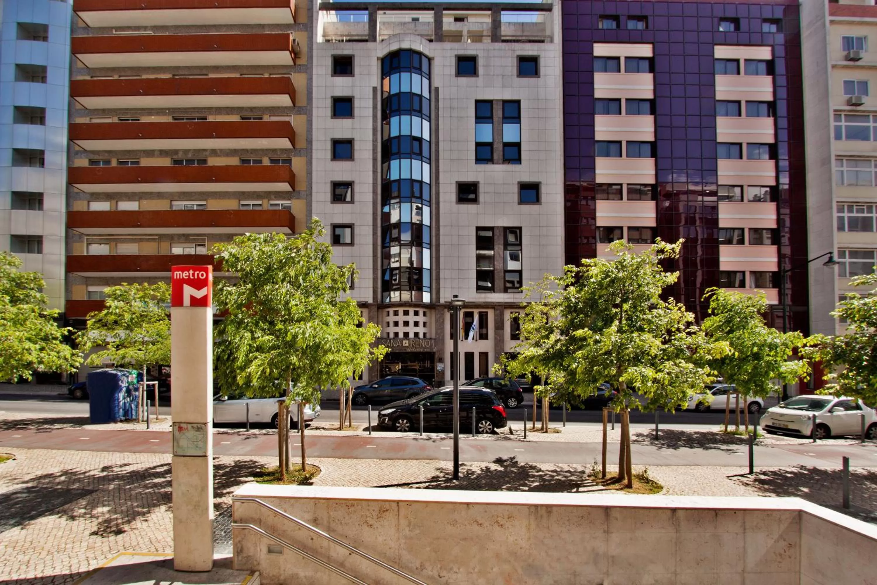 Facade/entrance in SANA Reno Hotel