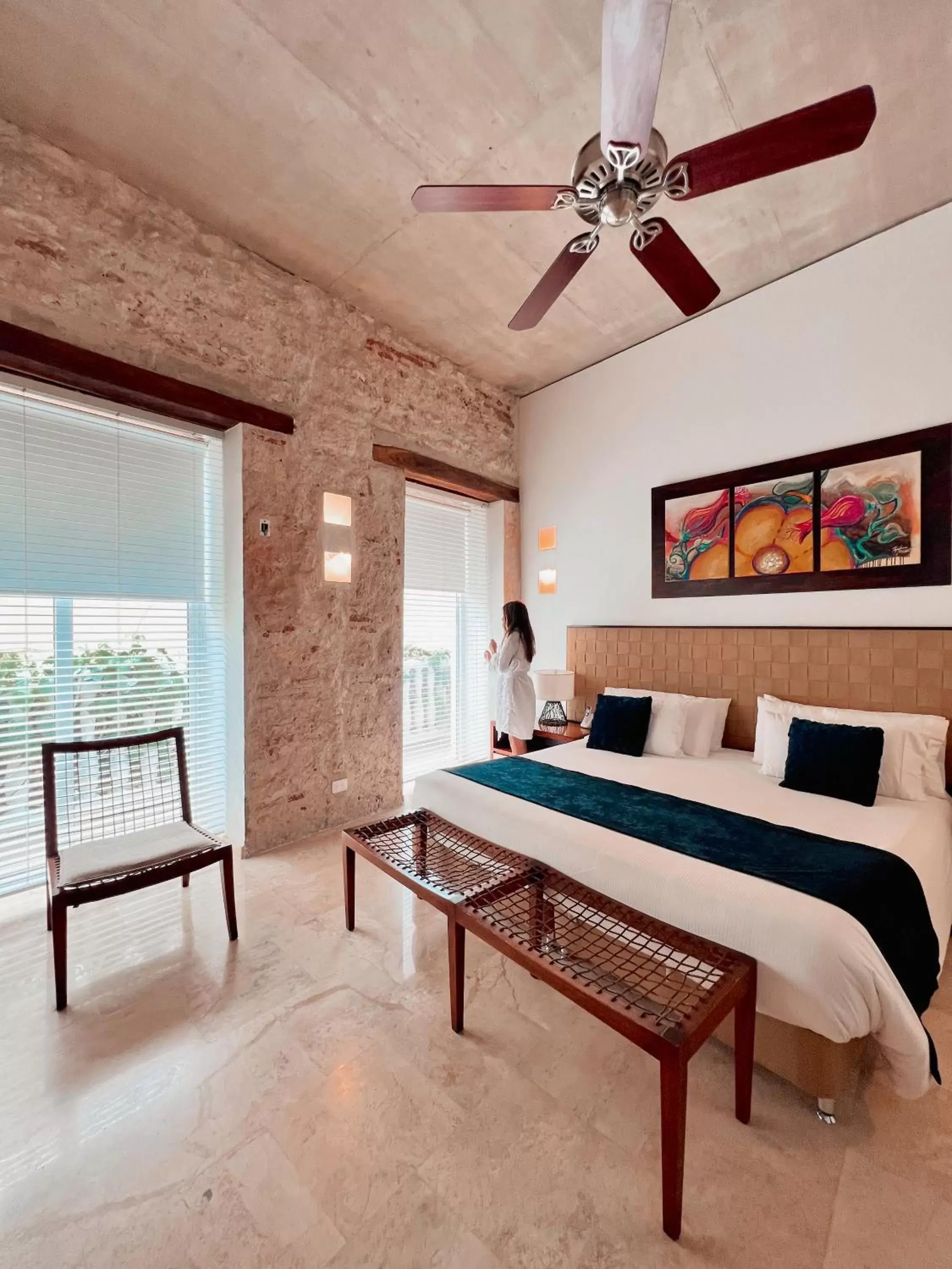 Guests, Bed in Casa Claver Loft Boutique Hotel