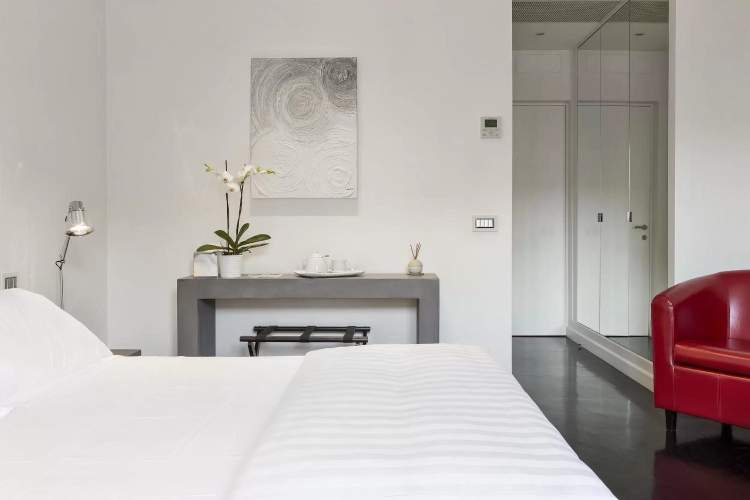 Decorative detail, Bed in Xenia Guest House