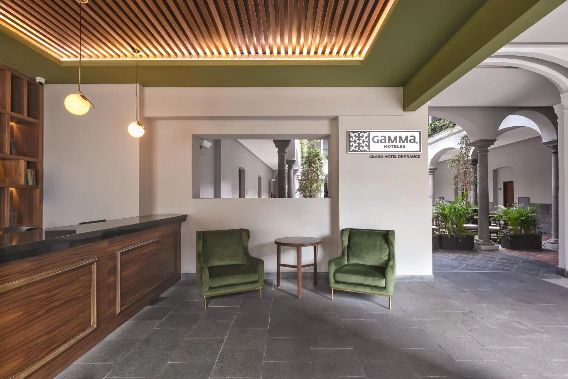 Lobby or reception in Gamma Orizaba Grand Hotel de France