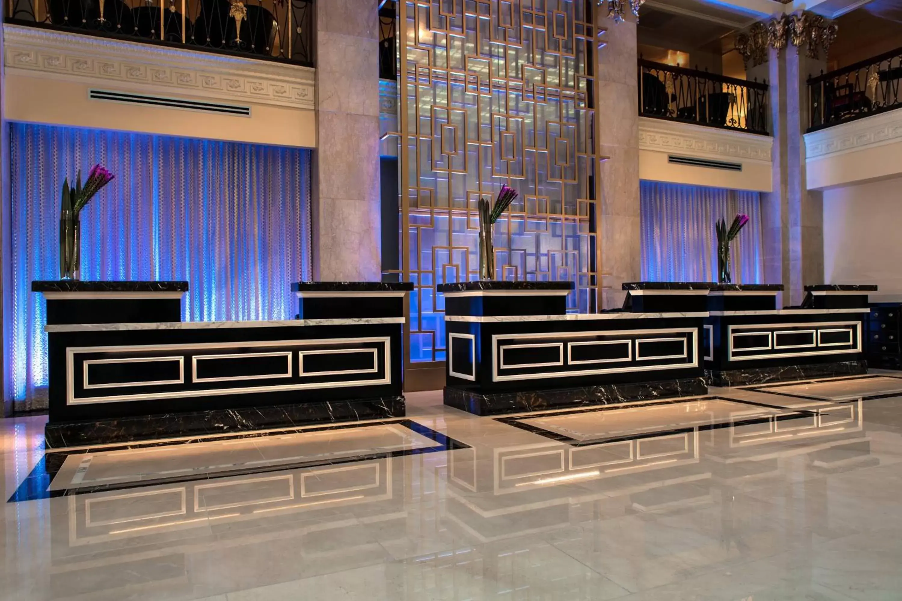 Lobby or reception in The Mayflower Hotel, Autograph Collection
