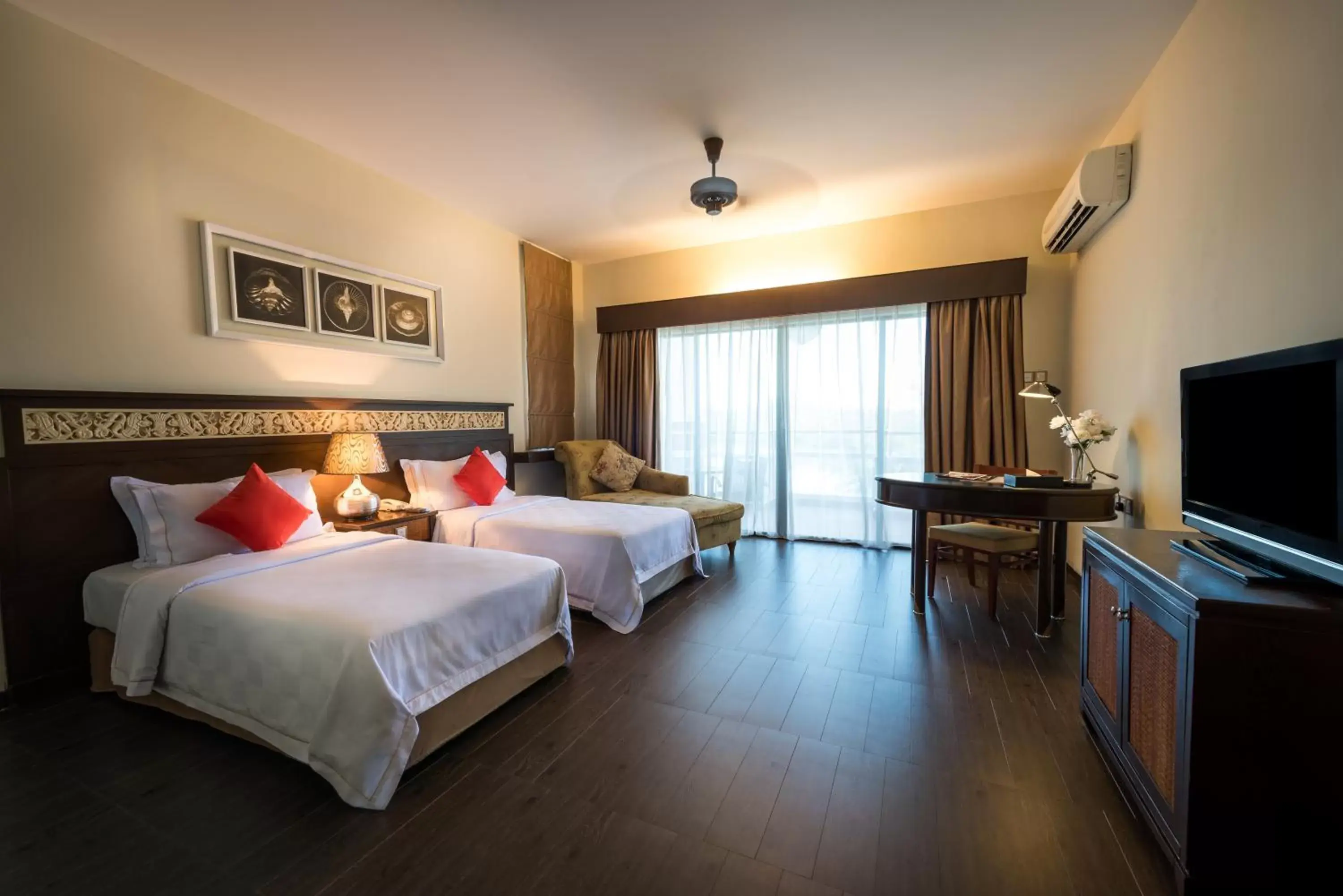 Bedroom in Tok Aman Bali Beach Resort @ Beachfront