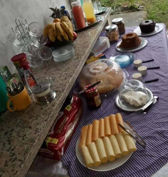 Food and drinks in Pousada Recanto das Oliveiras-Búzios