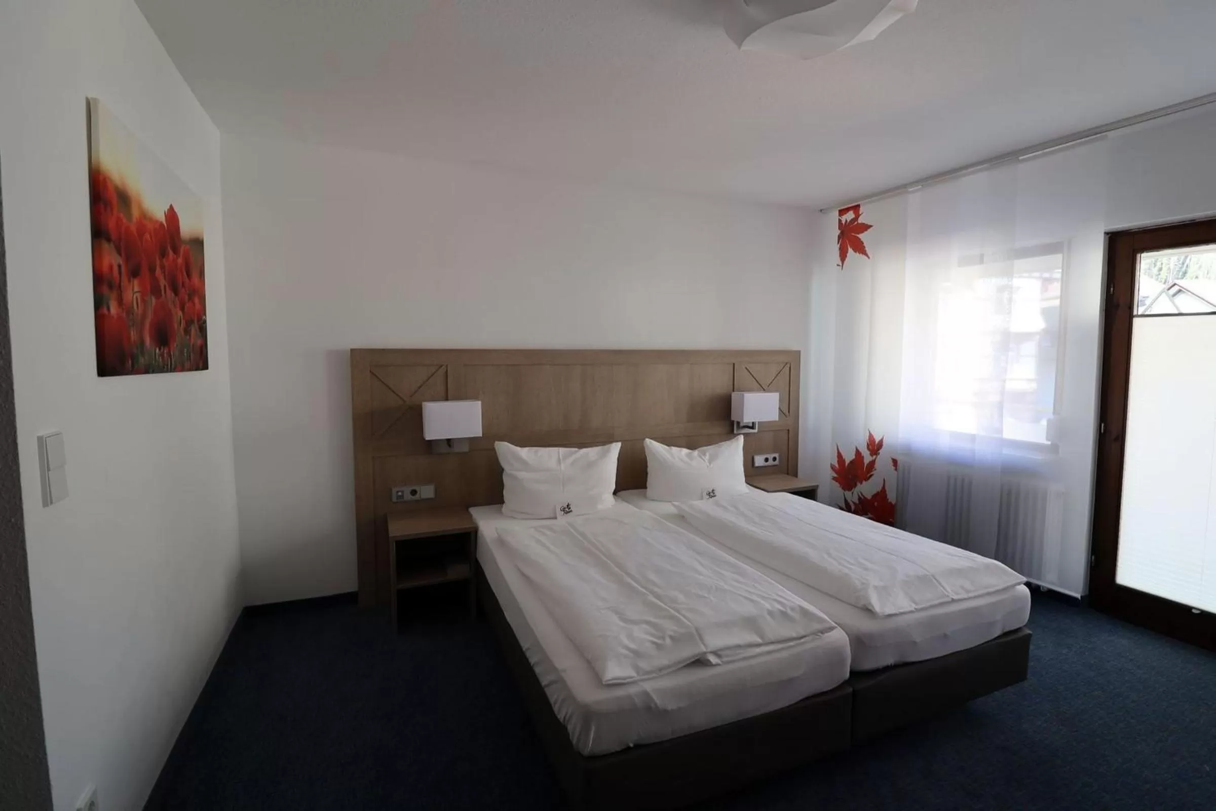 Bedroom, Bed in Hotel Garni Café Räpple