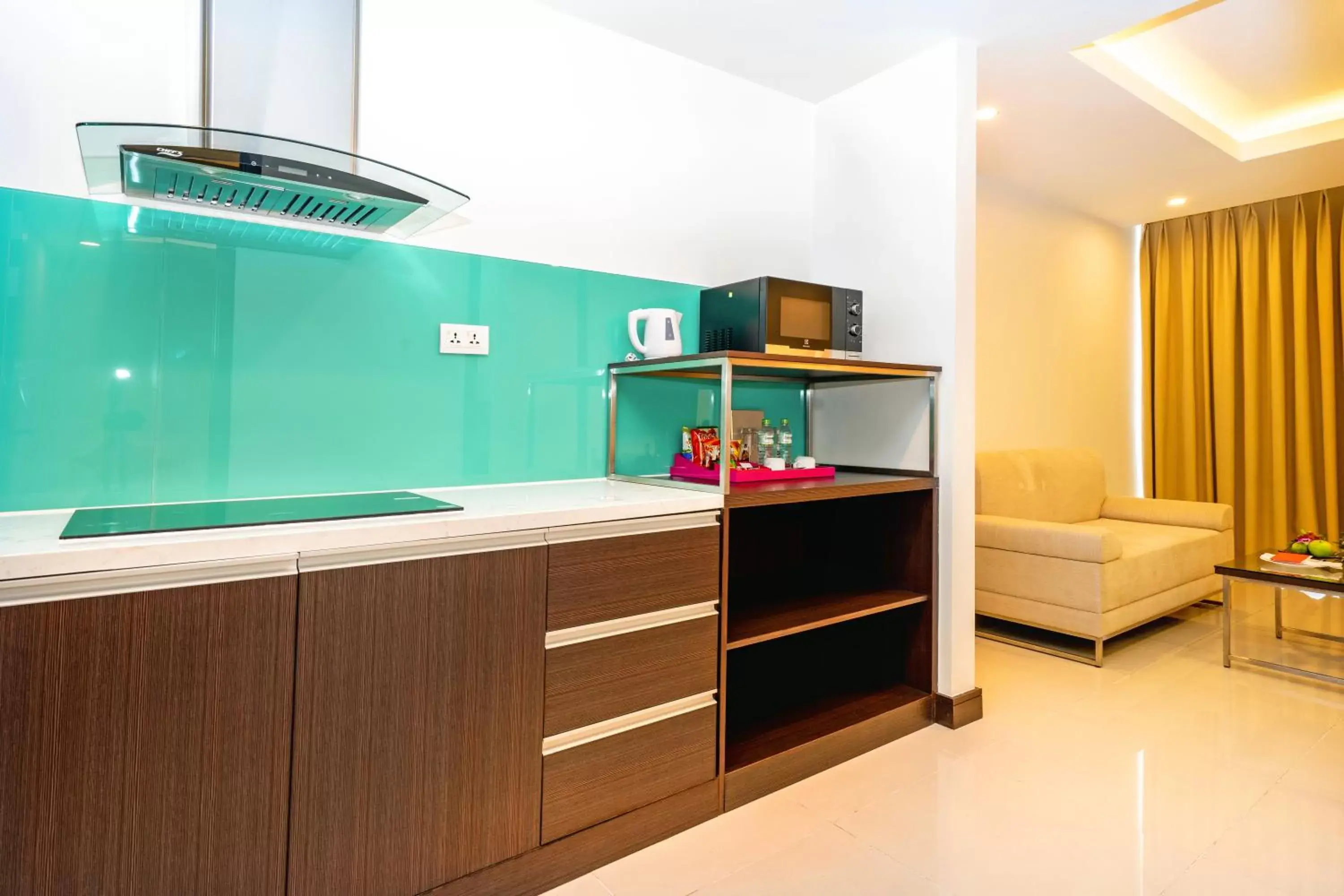 Kitchen or kitchenette, Kitchen/Kitchenette in Becamex Hotel New City