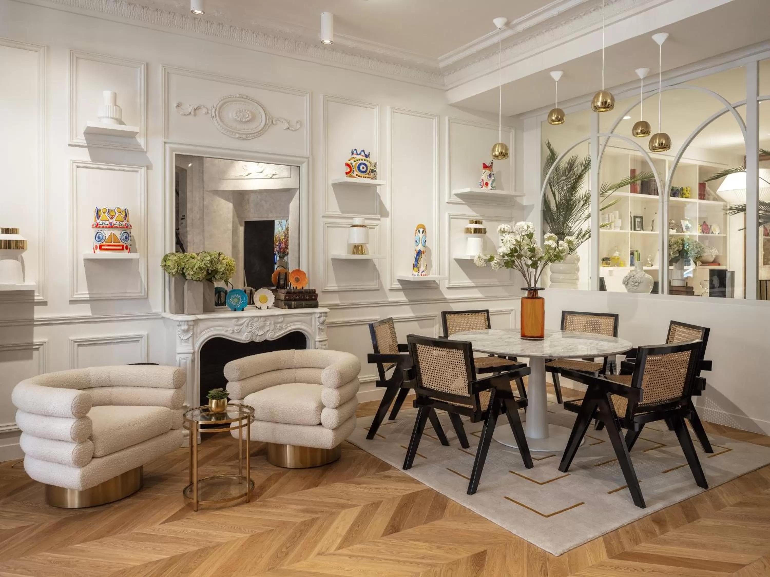 Living room in Solly Hôtel Paris