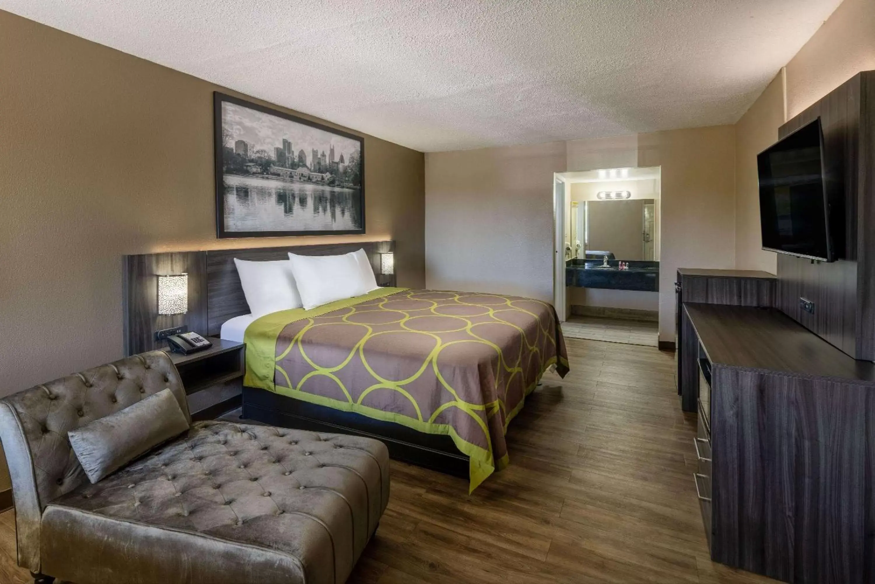 Photo of the whole room, Bed in Super 8 by Wyndham McDonough GA