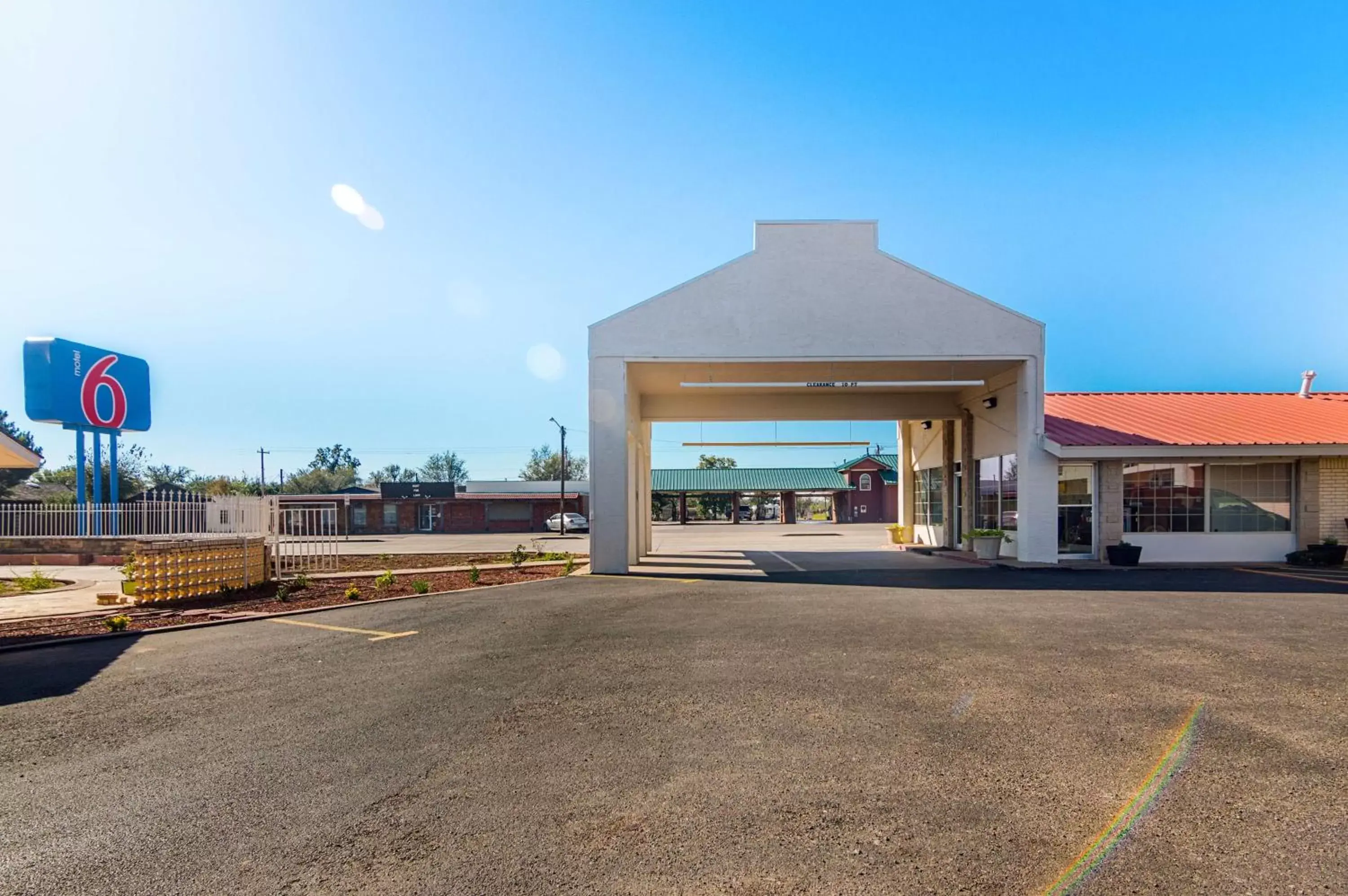 Property Building in Motel 6-Childress, TX