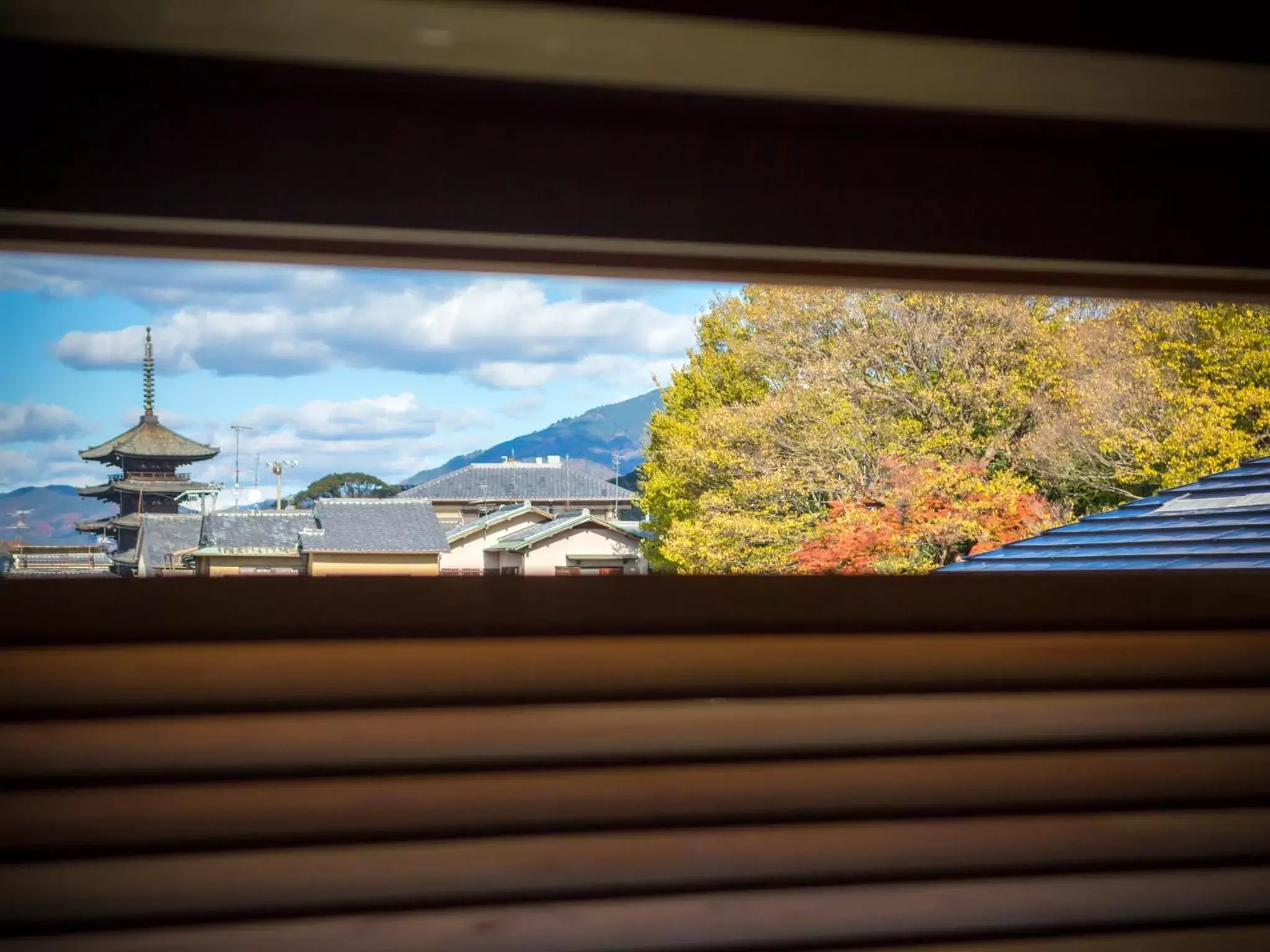 Open Air Bath in Saka Hotel Kyoto