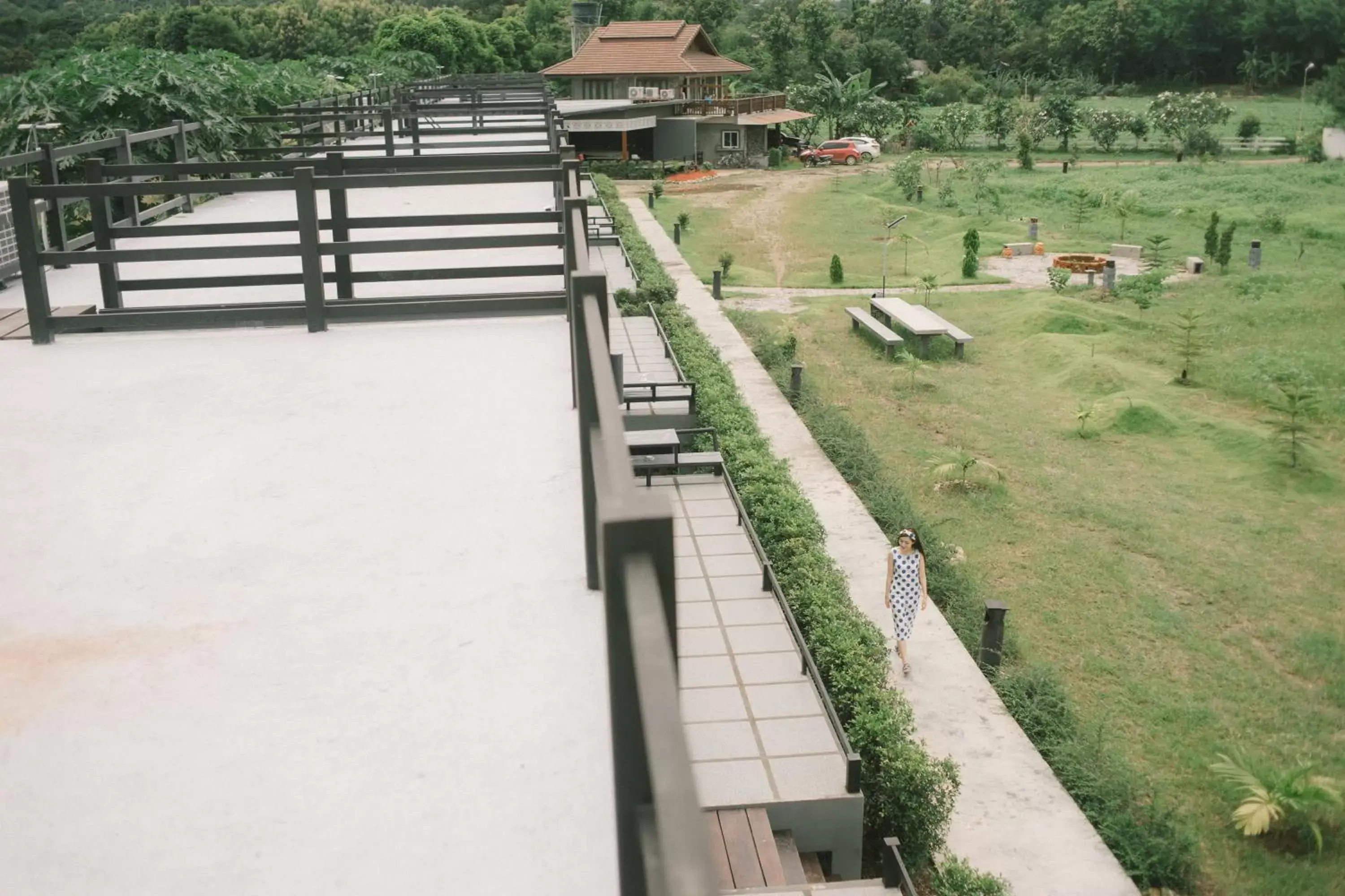 Balcony/Terrace in Aether Pai Villa