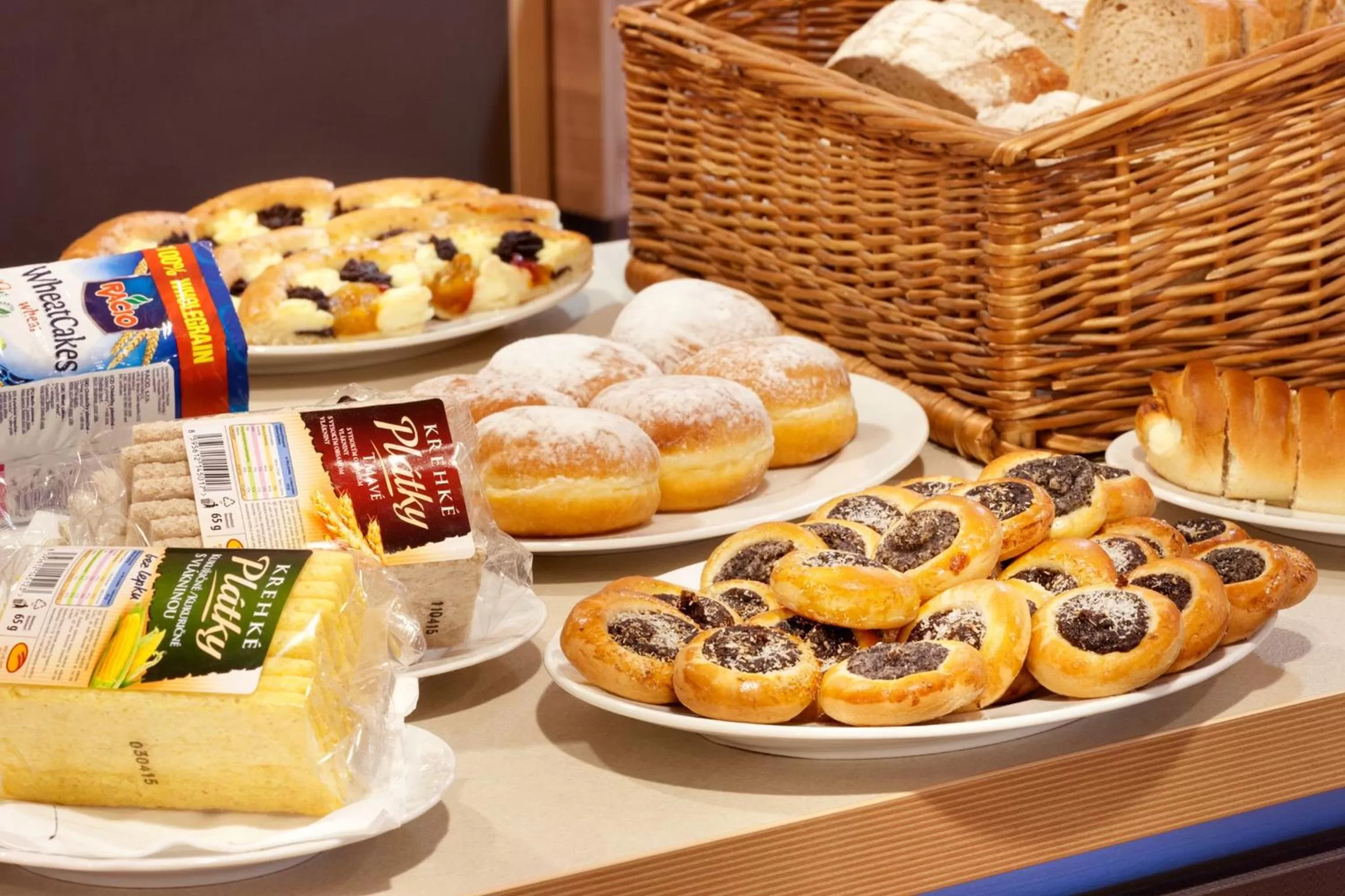 Buffet breakfast in Akcent hotel