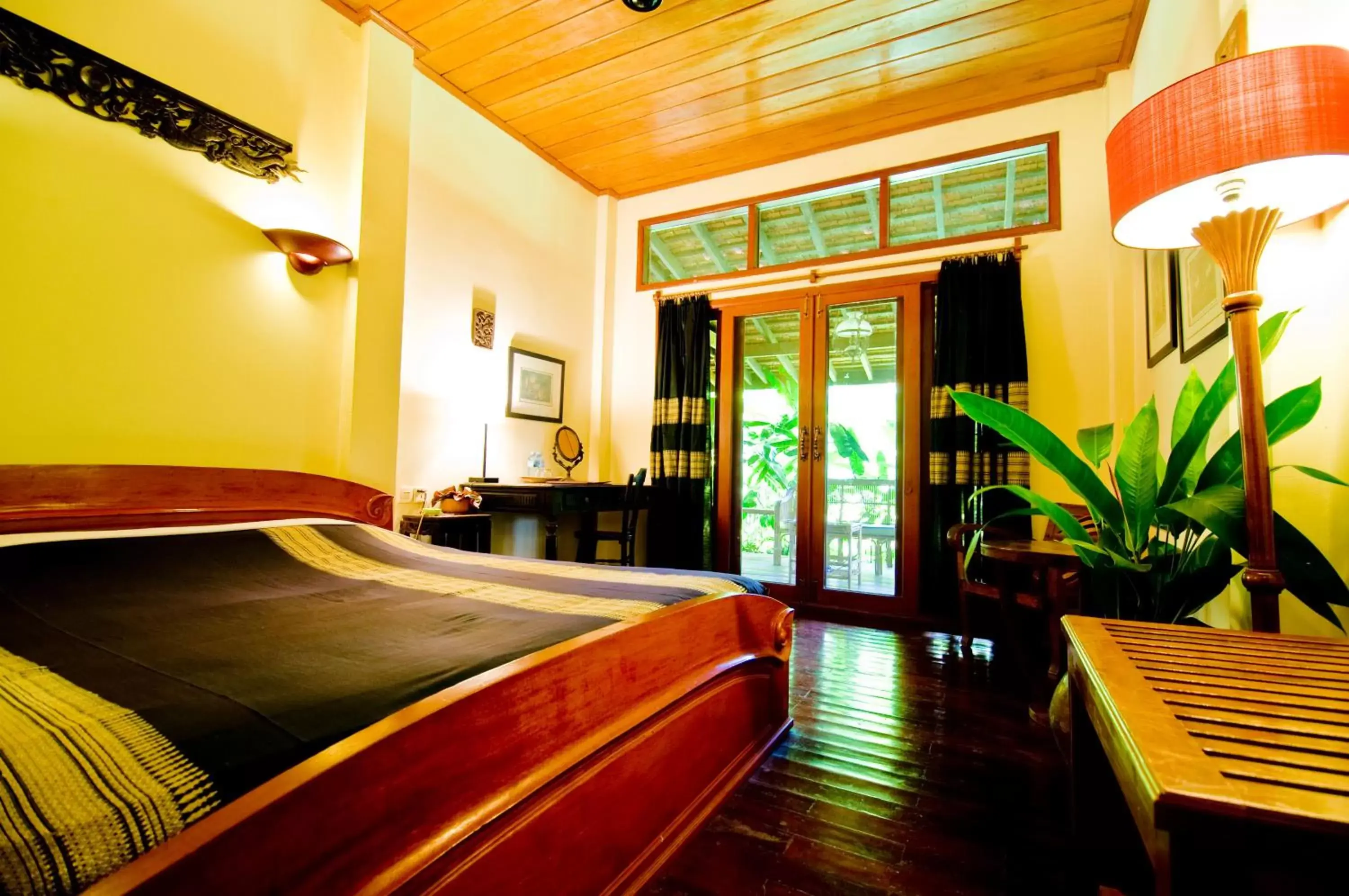 Bedroom in Terres Rouges Lodge