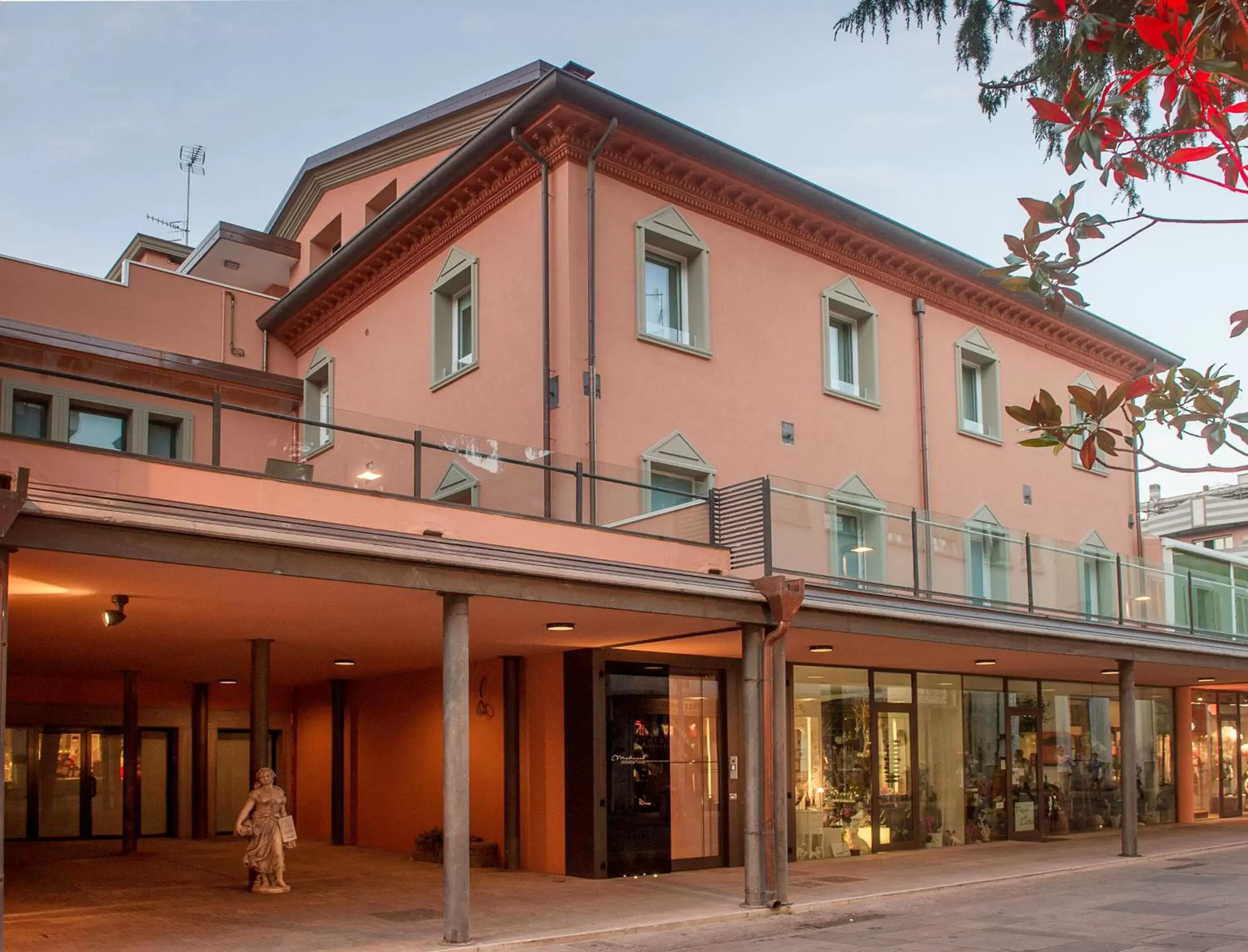 Facade/entrance, Property Building in Metropol Ceccarini Suite