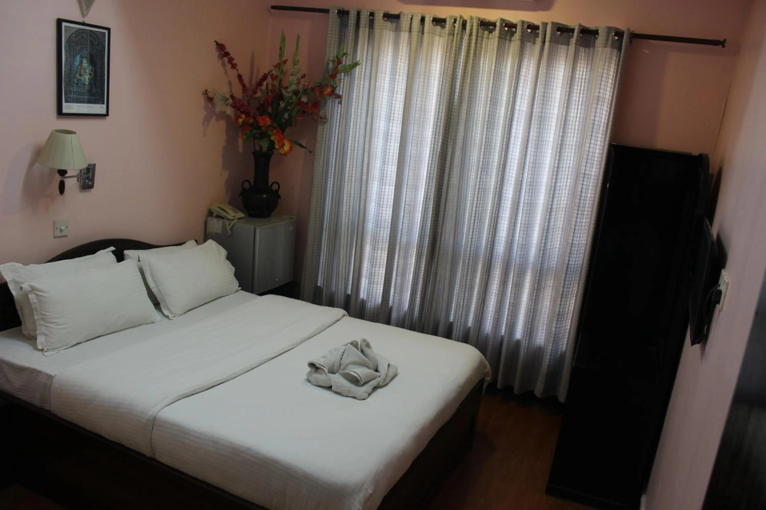 Bedroom, Bed in Hotel Buddha Land