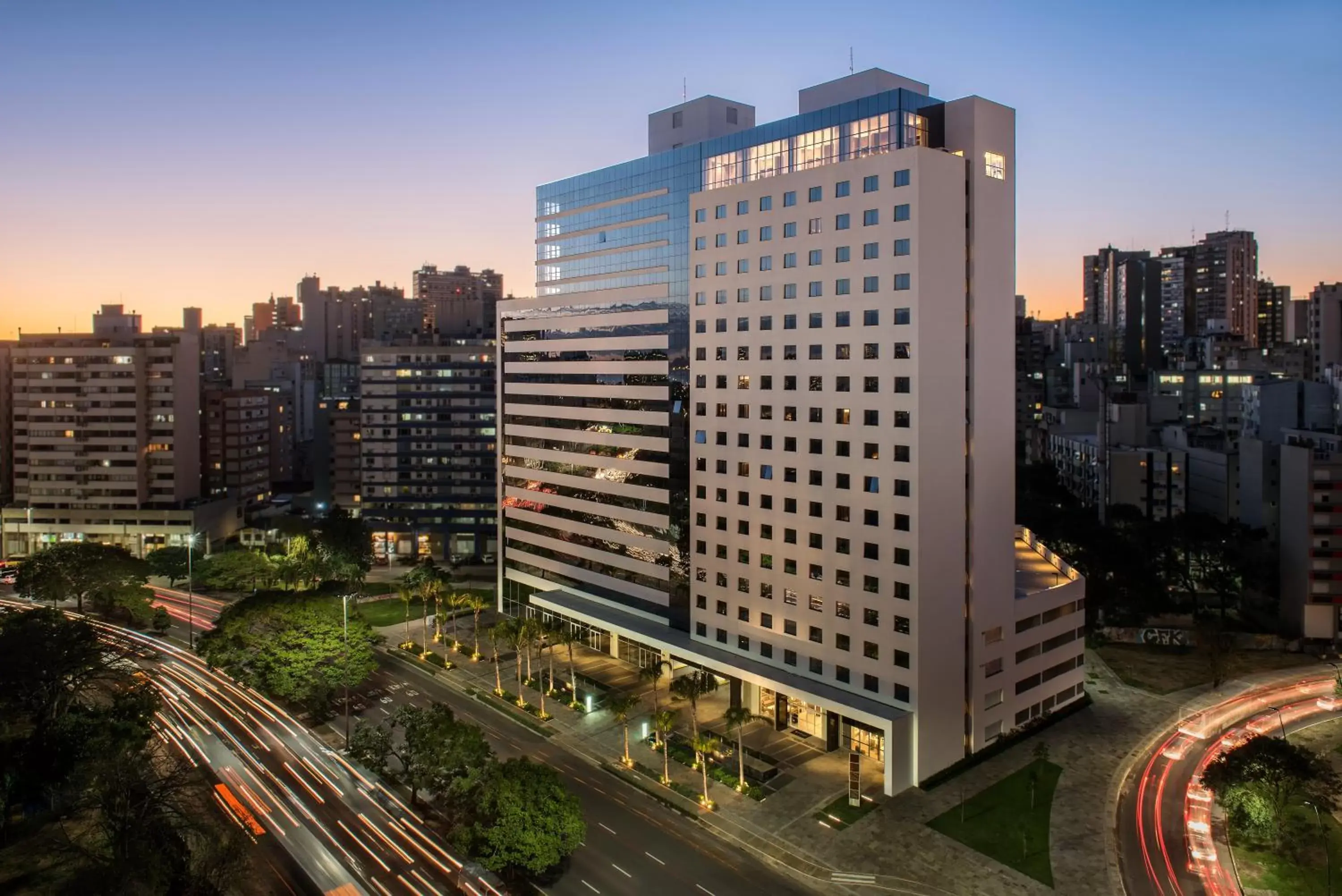 Facade/entrance in Intercity Porto Alegre Cidade Baixa