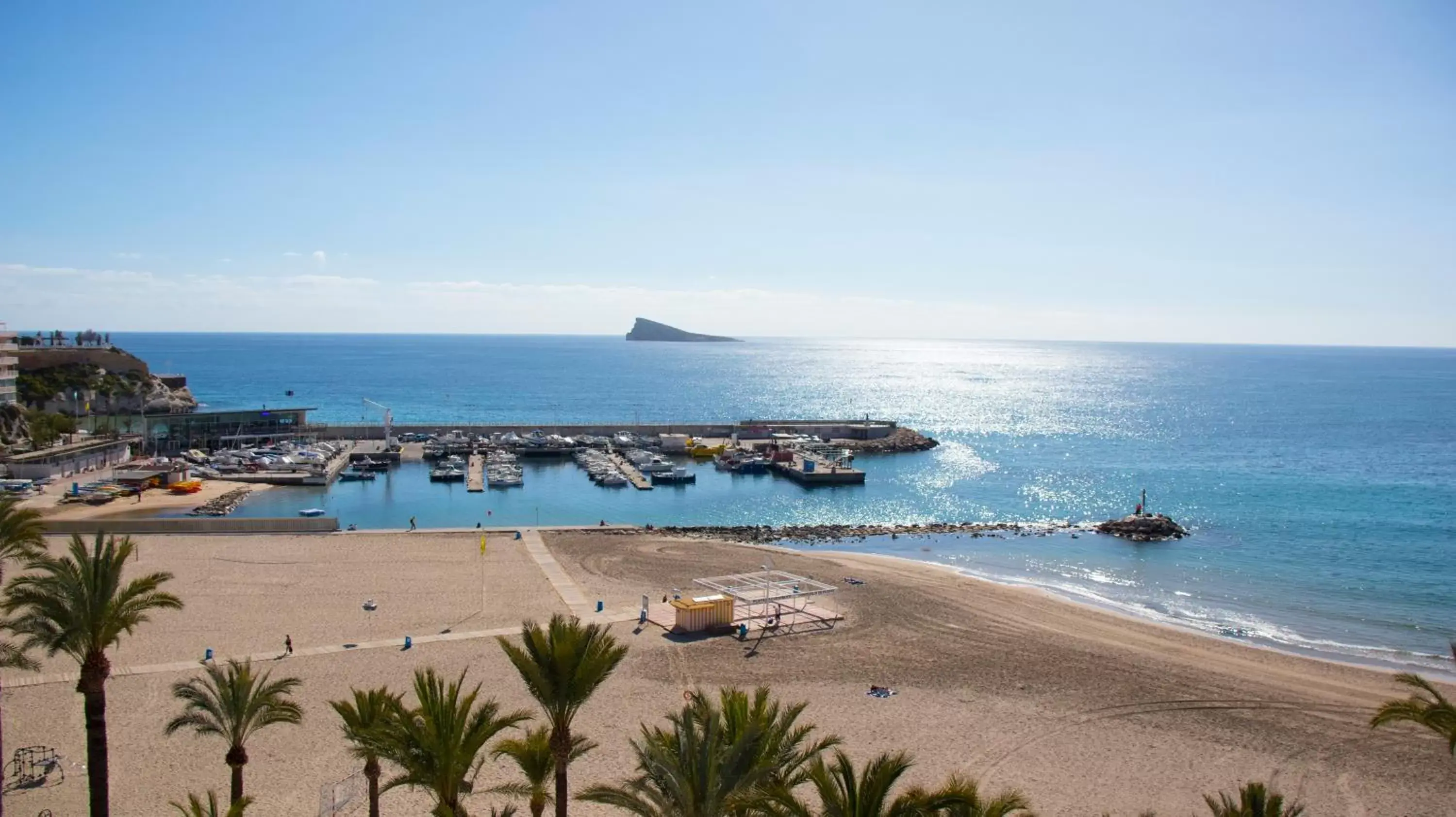 Sea view, Beach in Casual Pop Art Benidorm