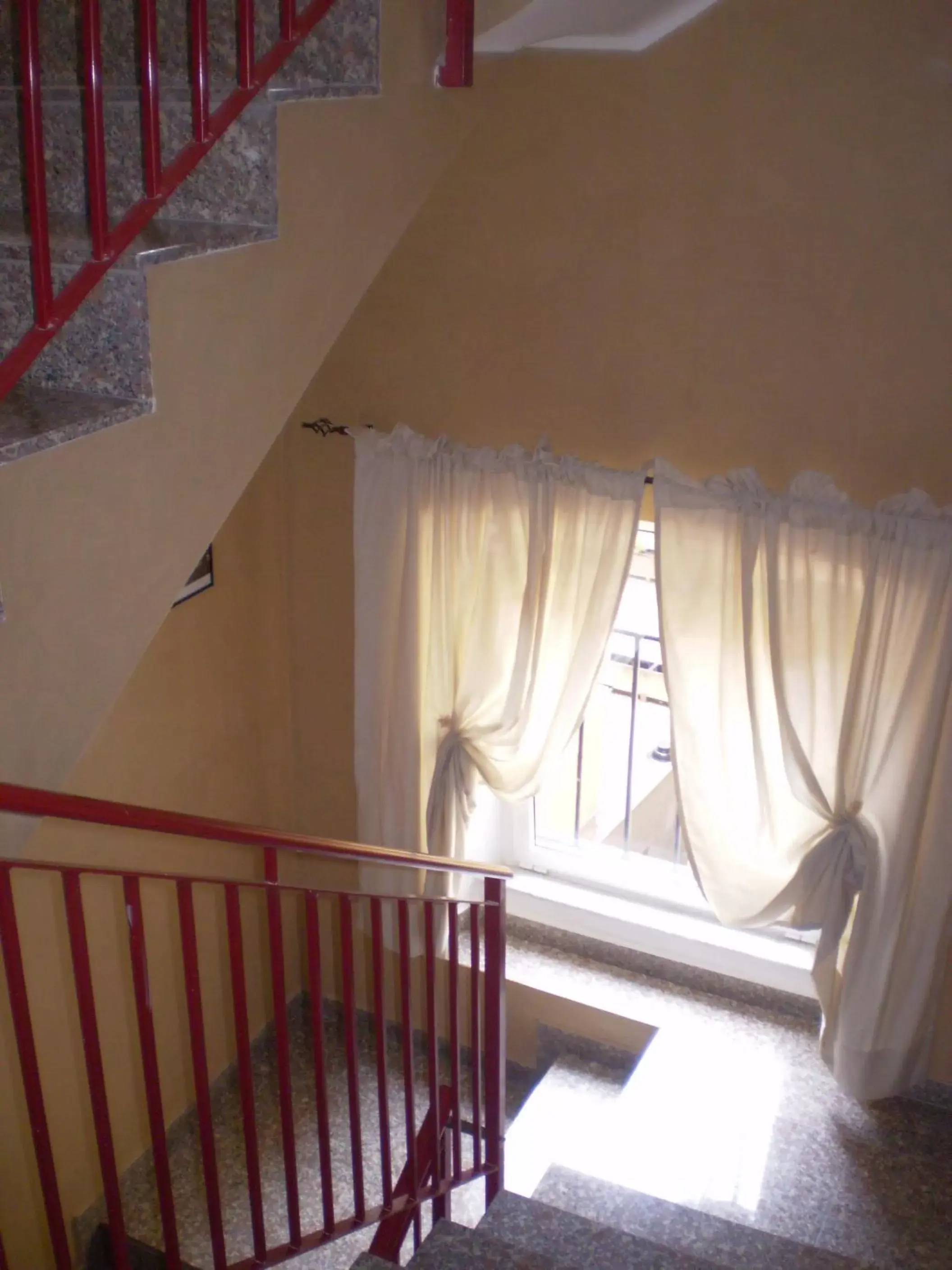 Decorative detail, Bed in Albergo Posta