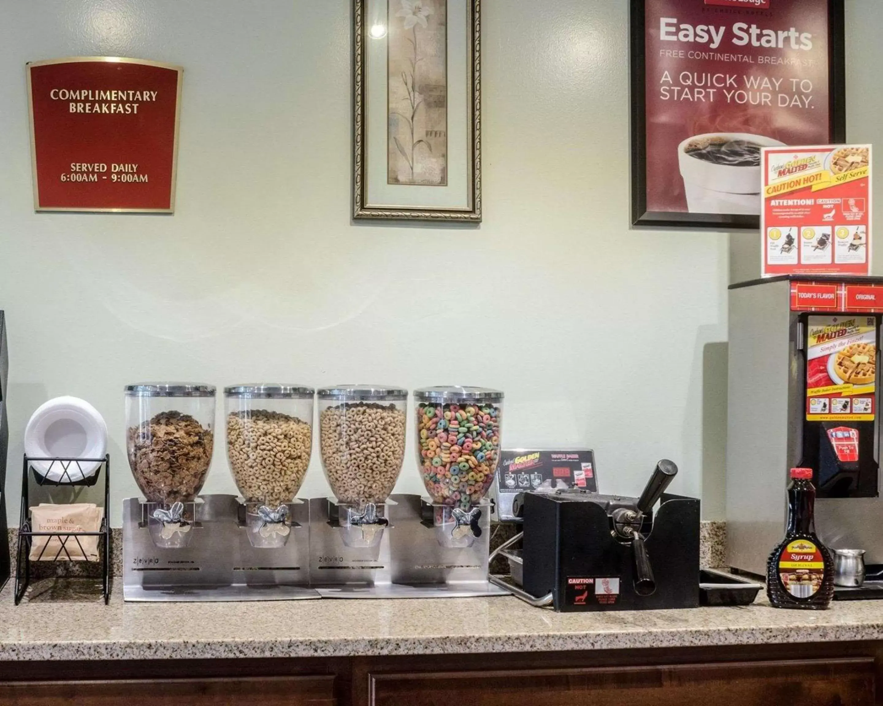 Breakfast in Econo Lodge University Breakfast in Econo Lodge University